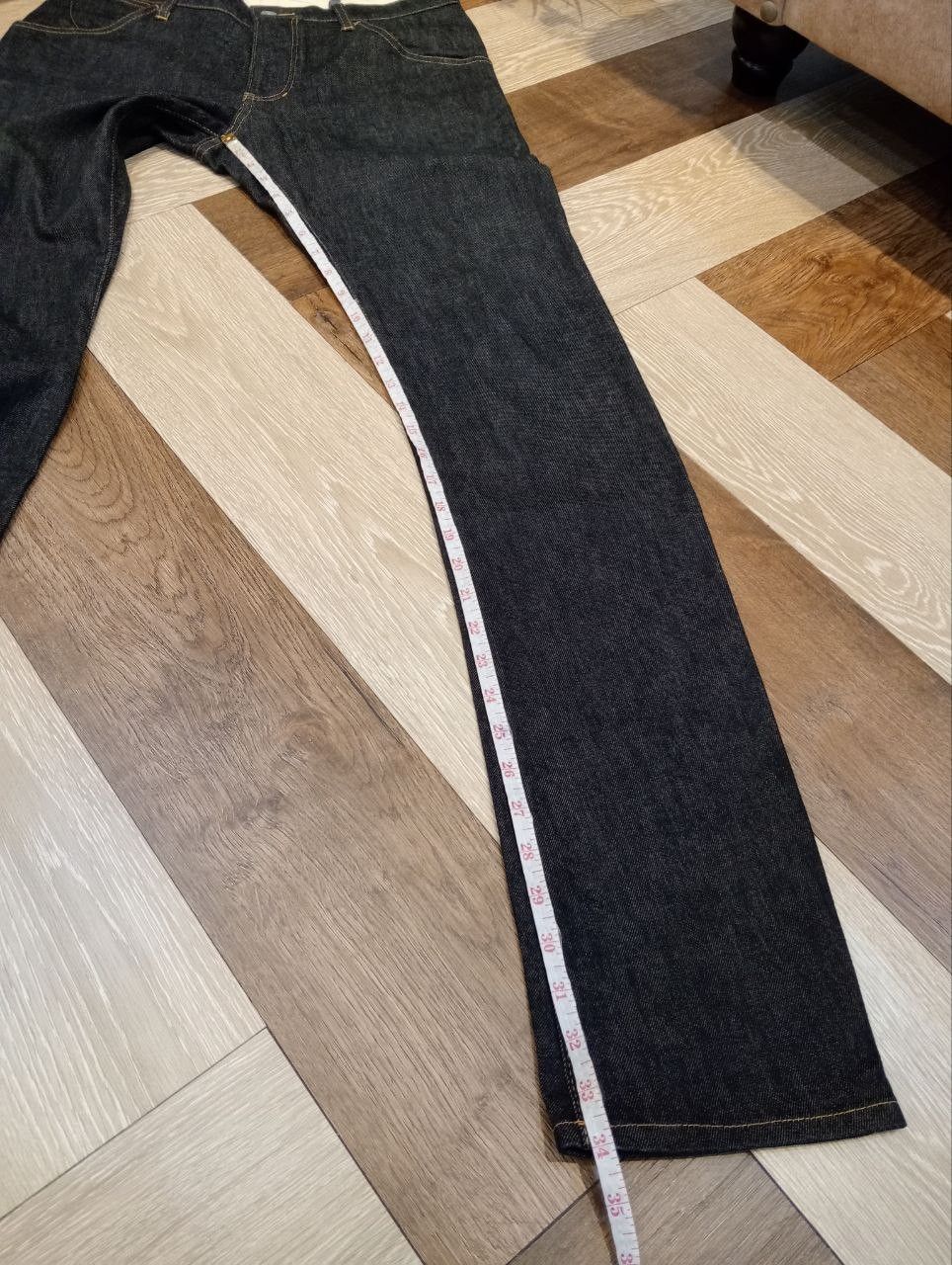 Kazuyuki Kumagai Attachment KAZUYUKI KUMAGAI ATTACHMENT JAPAN INDIGO CURVE JEANS Size US 32 / EU 48 - 13 Thumbnail