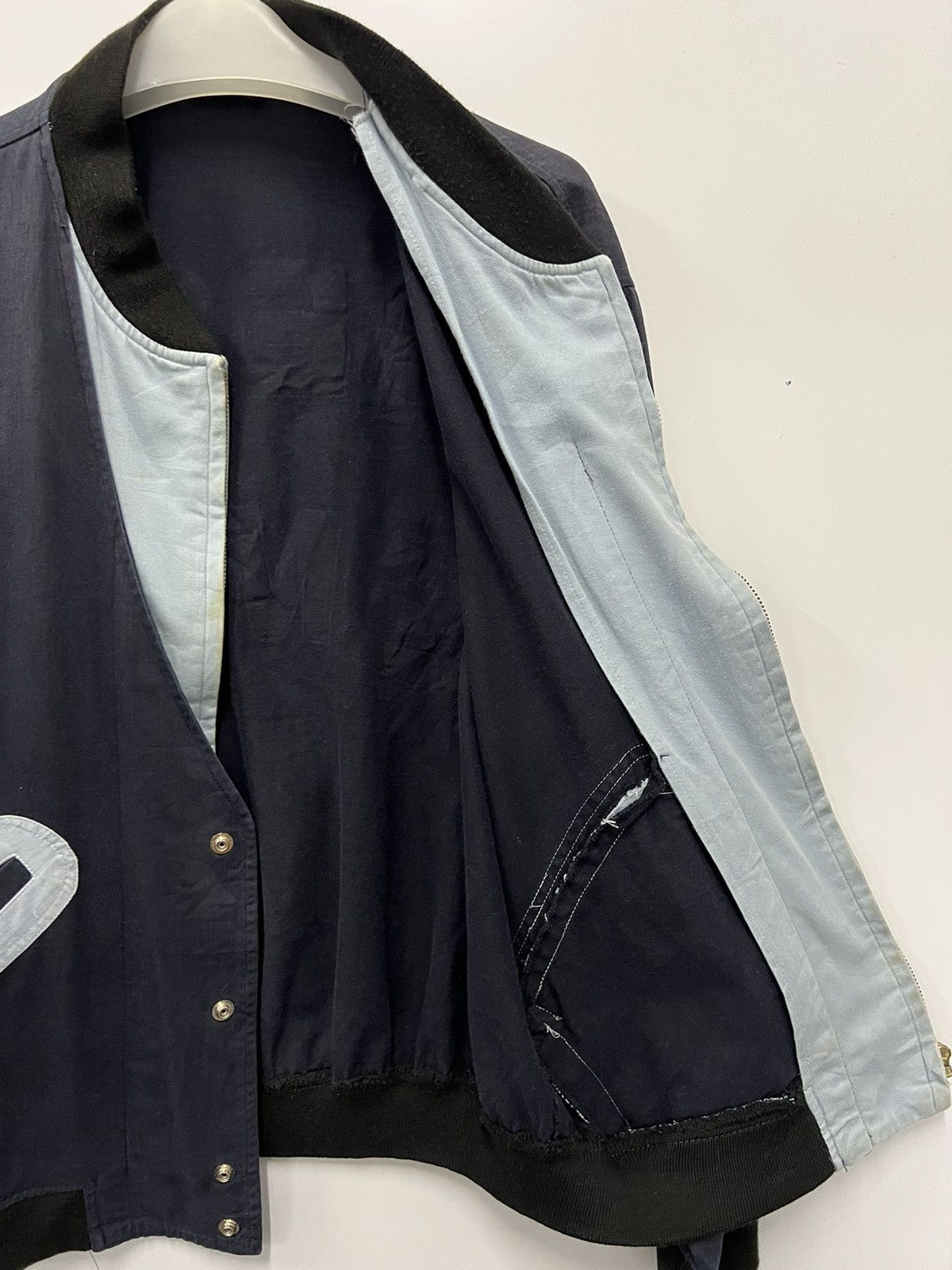 Japanese Brand 🔥 Japanese Custom Faded Best Member Bomber Jacket Size US M / EU 48-50 / 2 - 8 Thumbnail