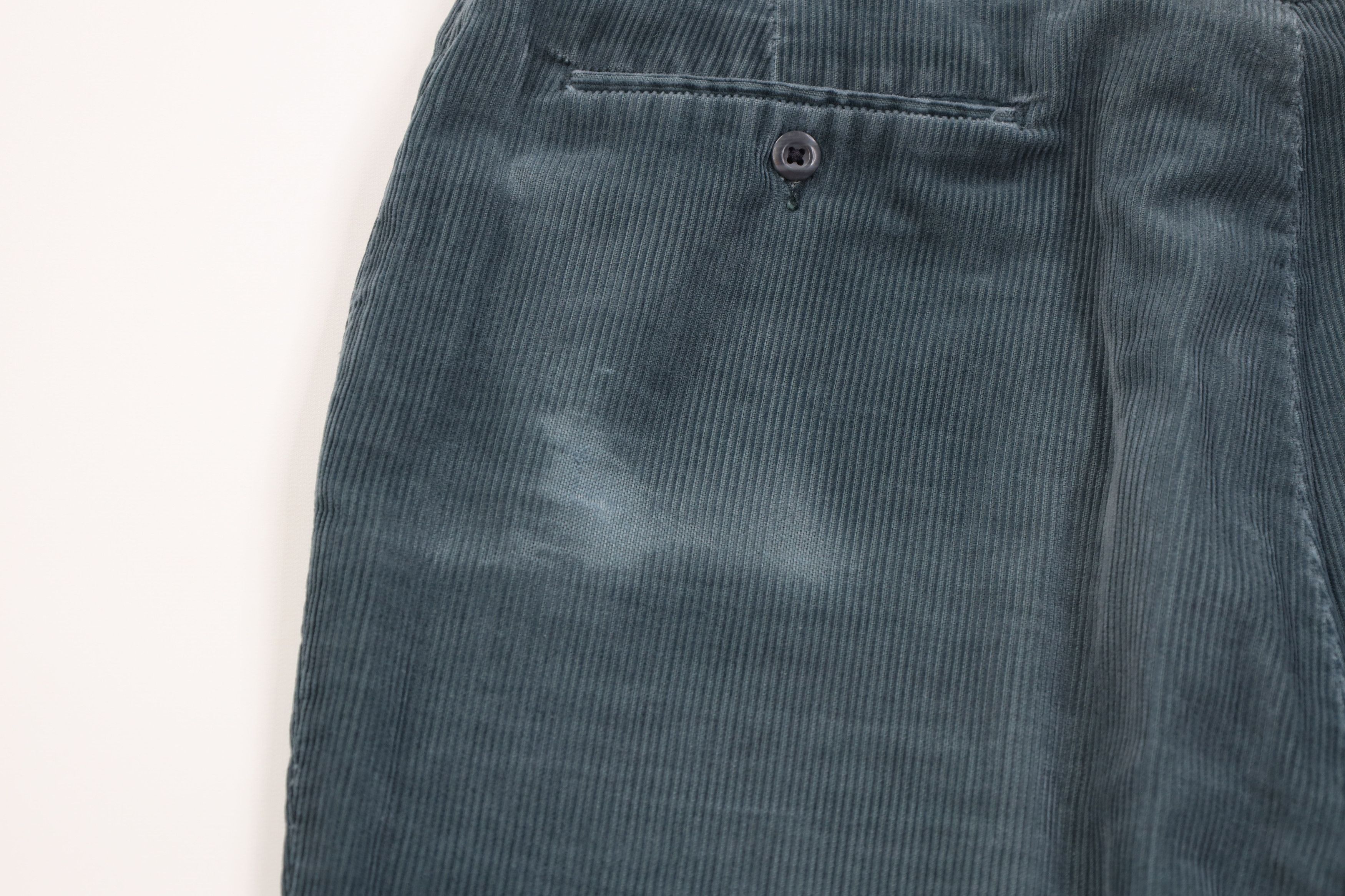 Vintage Vintage 70s Streetwear Wide Leg Corduroy Pants Green USA Size US 38 / EU 54 - 14 Thumbnail