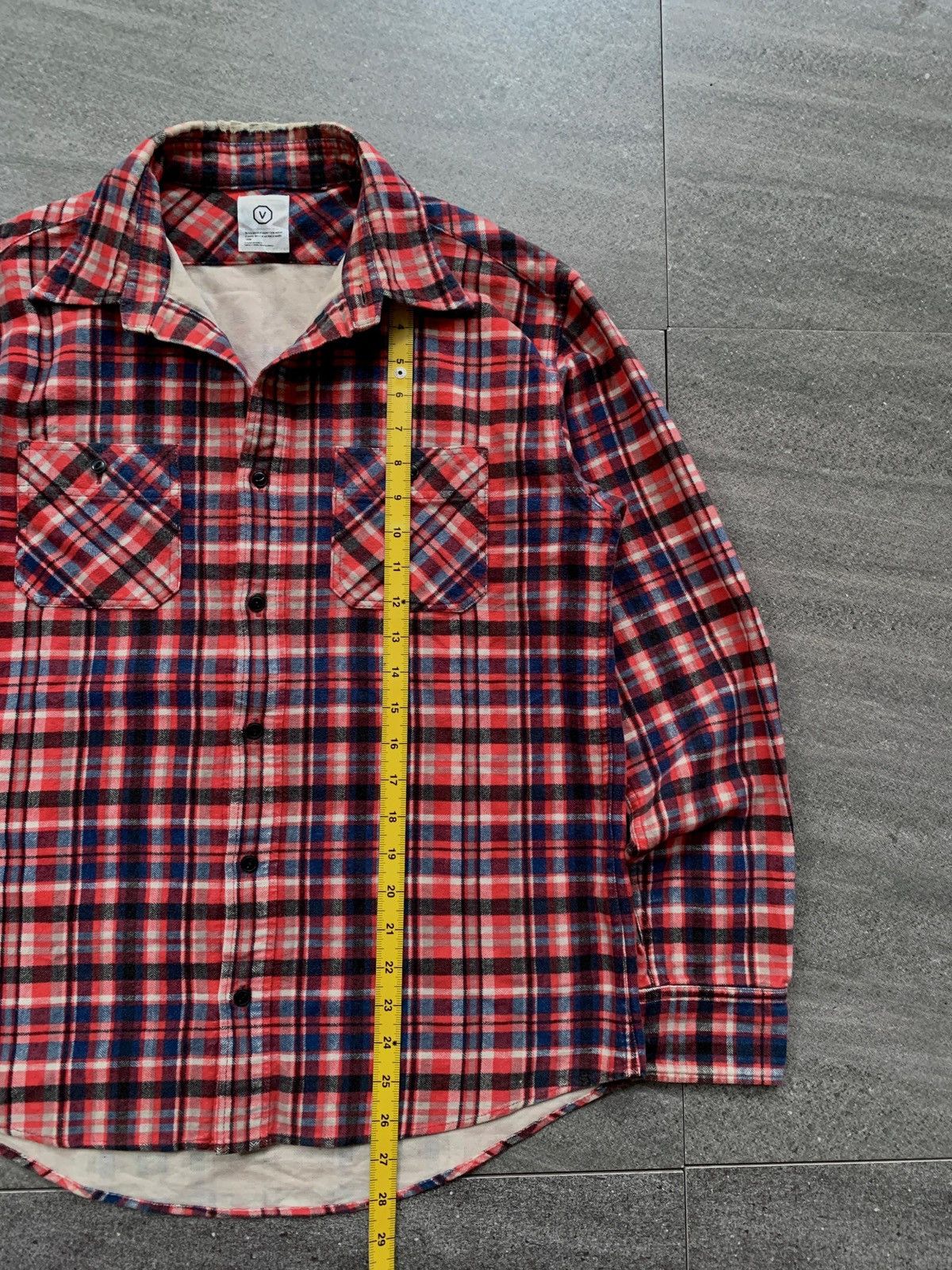 Visvim FREE TAX! 2000s Thick Plaid Flannel Shirt Size US M / EU 48-50 / 2 - 11 Thumbnail