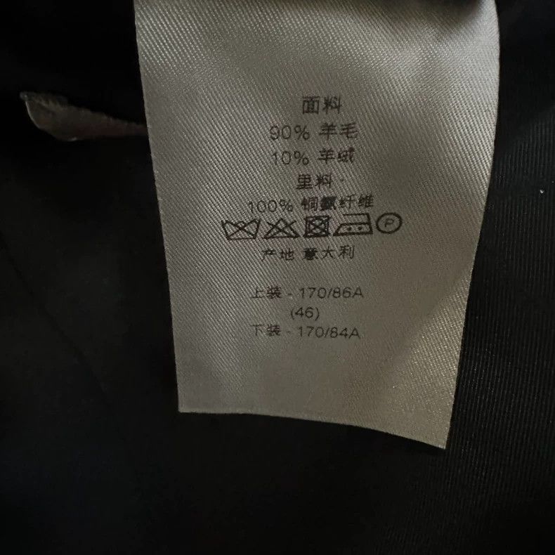 Dior Dior Narrow sword collar smoking suit 2502-Nextarrow Size 46R - 6 Thumbnail