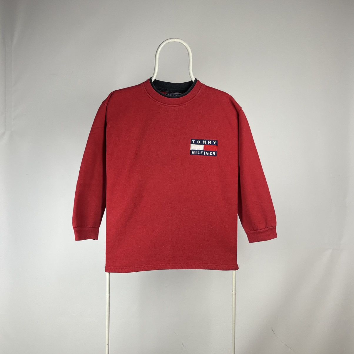 Tommy Hilfiger Vintage Tommy Hilfiger sweatshirt bootleg size Small Size US S / EU 44-46 / 1 - 2 Thumbnail
