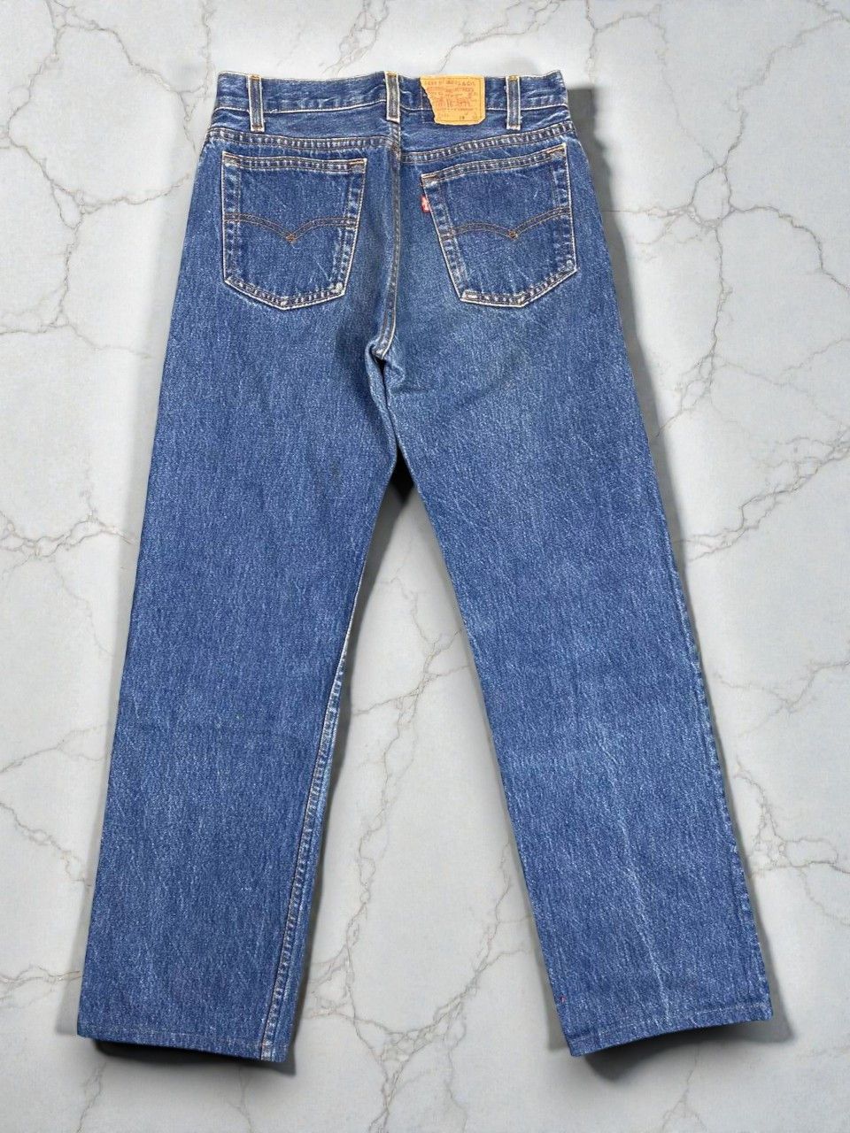 Levi's vintage 80s levis 701 student denim nice design Size US 29 - 2 Thumbnail