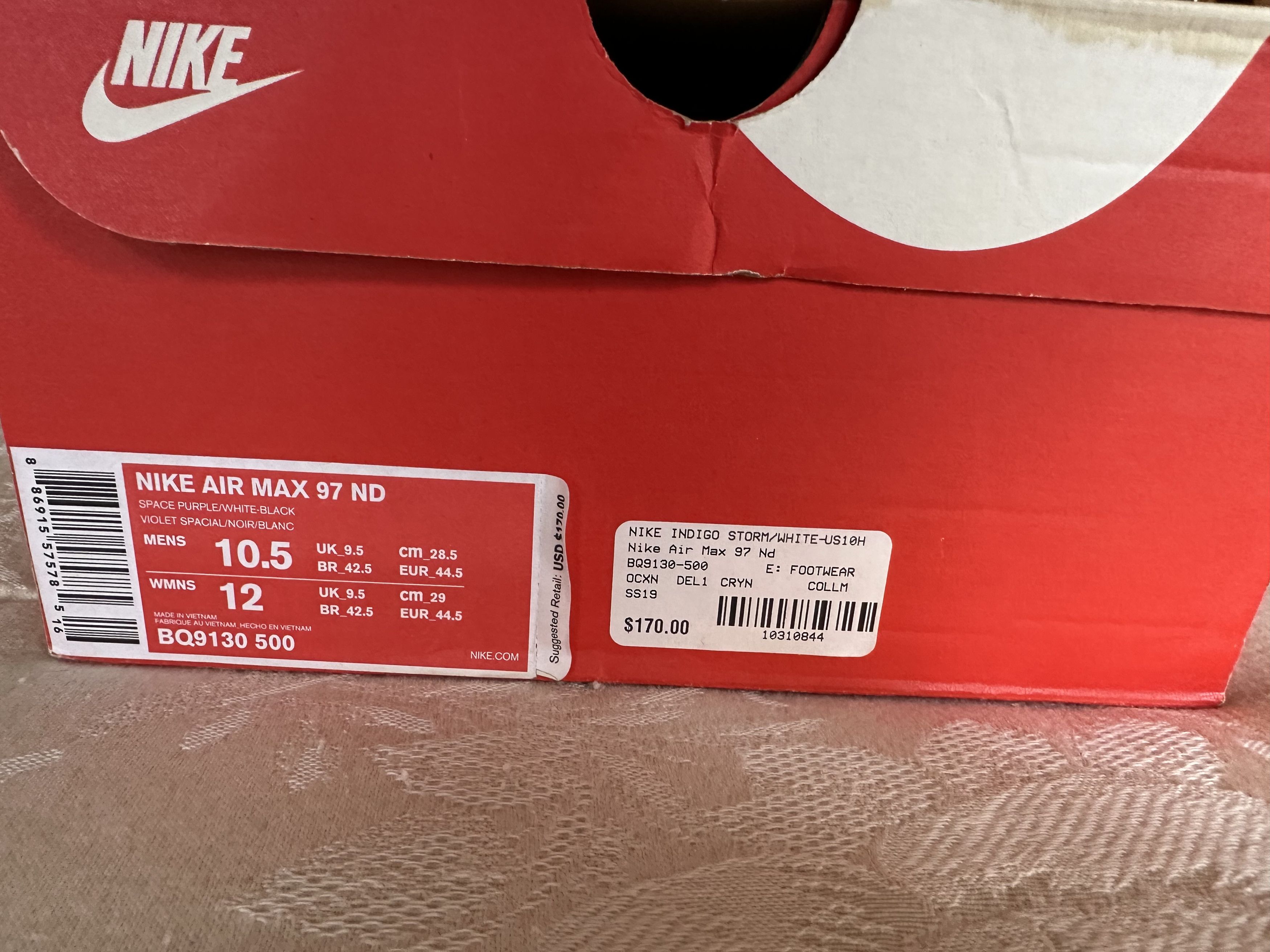 Nike Air Max 97 'Have a Nike Day' Size US 10.5 / EU 43-44 - 8 Thumbnail