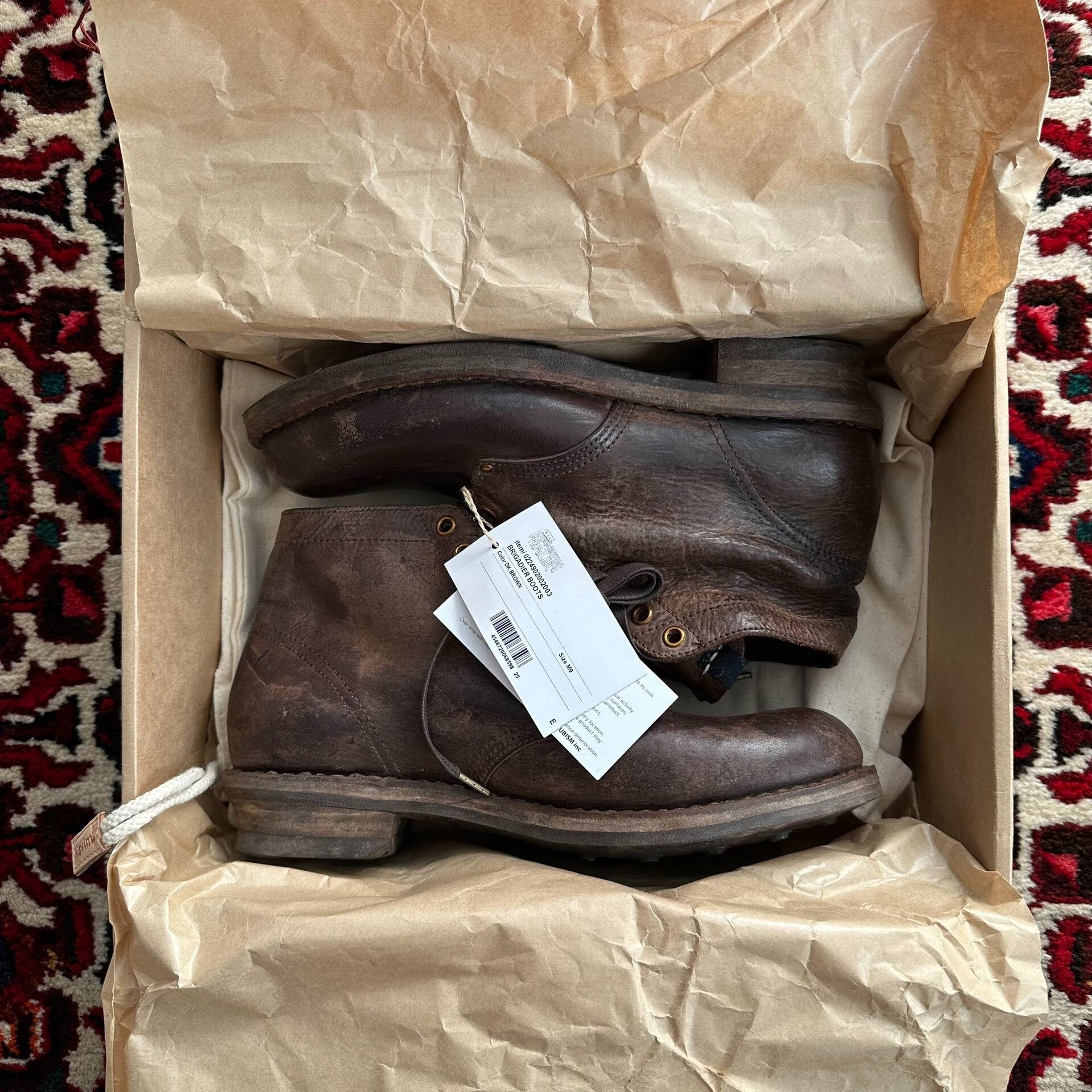 Visvim VISVIM 24AW ICT Brigadier Boots M9 Size US 9 / EU 42 - 1 Thumbnail