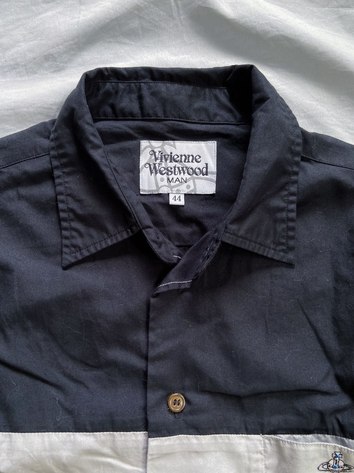 Vivienne Westwood VIVIENNE WESTWOOD MAN TRI COLORS BUTTON UP SHIRT Size US S / EU 44-46 / 1 - 8 Thumbnail