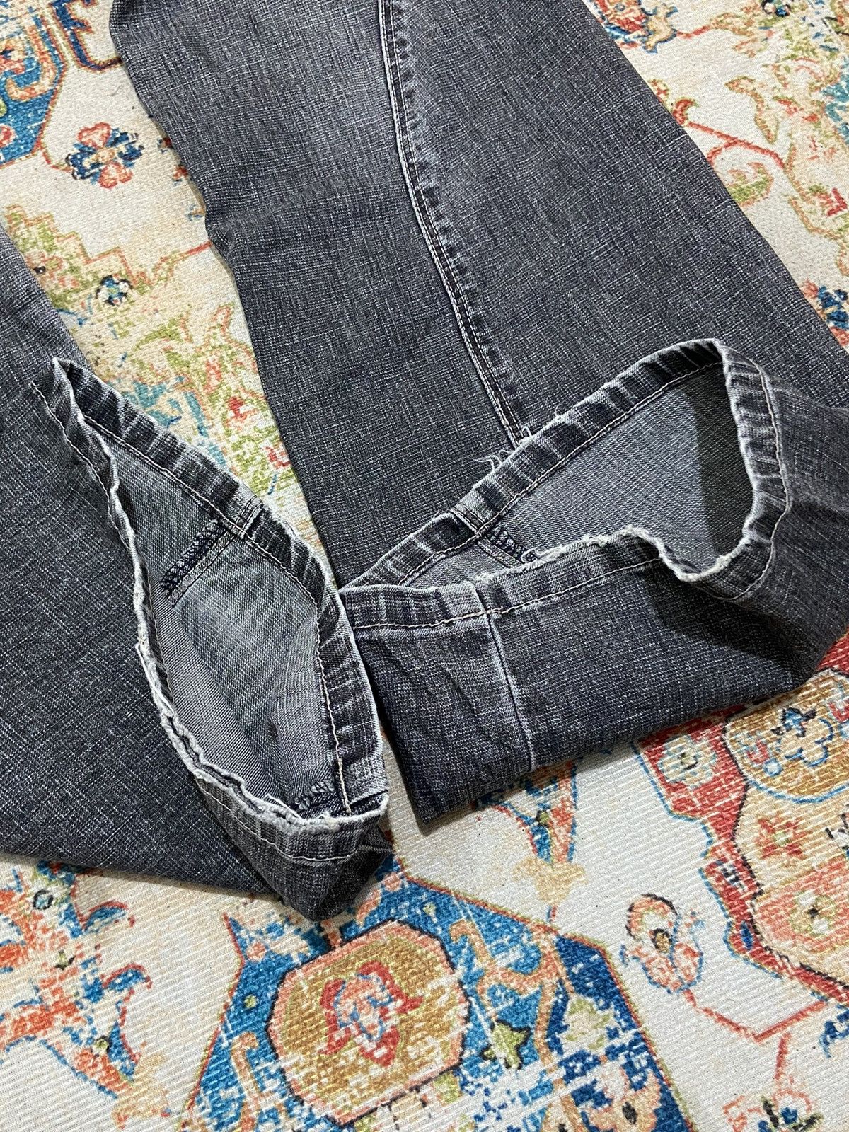 Marithe + Francois Girbaud Marithe Francois Girbaud Flared Stretch Denim Pants Size US 29 - 12 Thumbnail