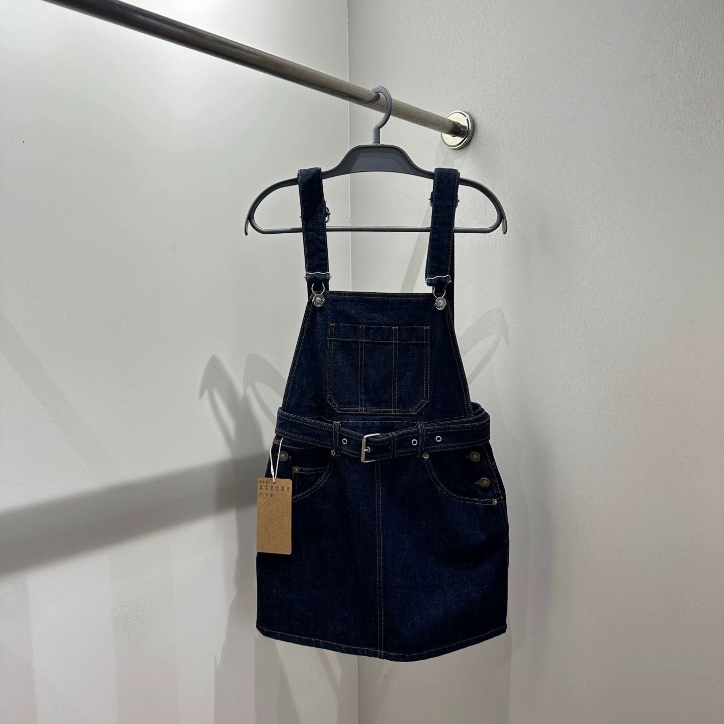Christian Dior Monsieur Dior mar457 Bee Denim Overall Dress 34 Size XS / US 0-2 / IT 36-38 - 1 Thumbnail