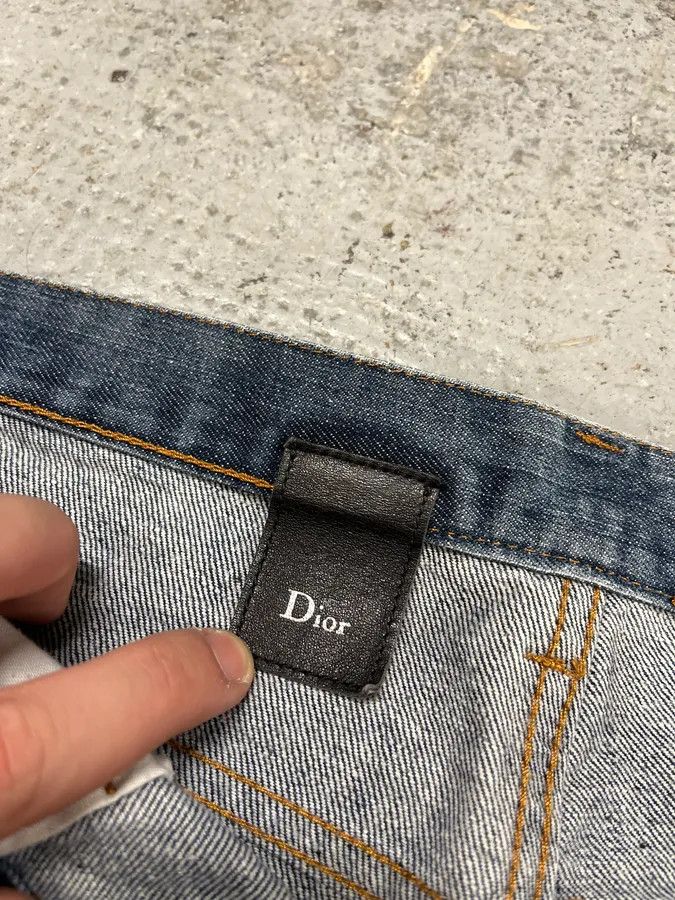 Dior 2000s Dior Blue Signature Denim Jeans Size US 32 / EU 48 - 10 Thumbnail