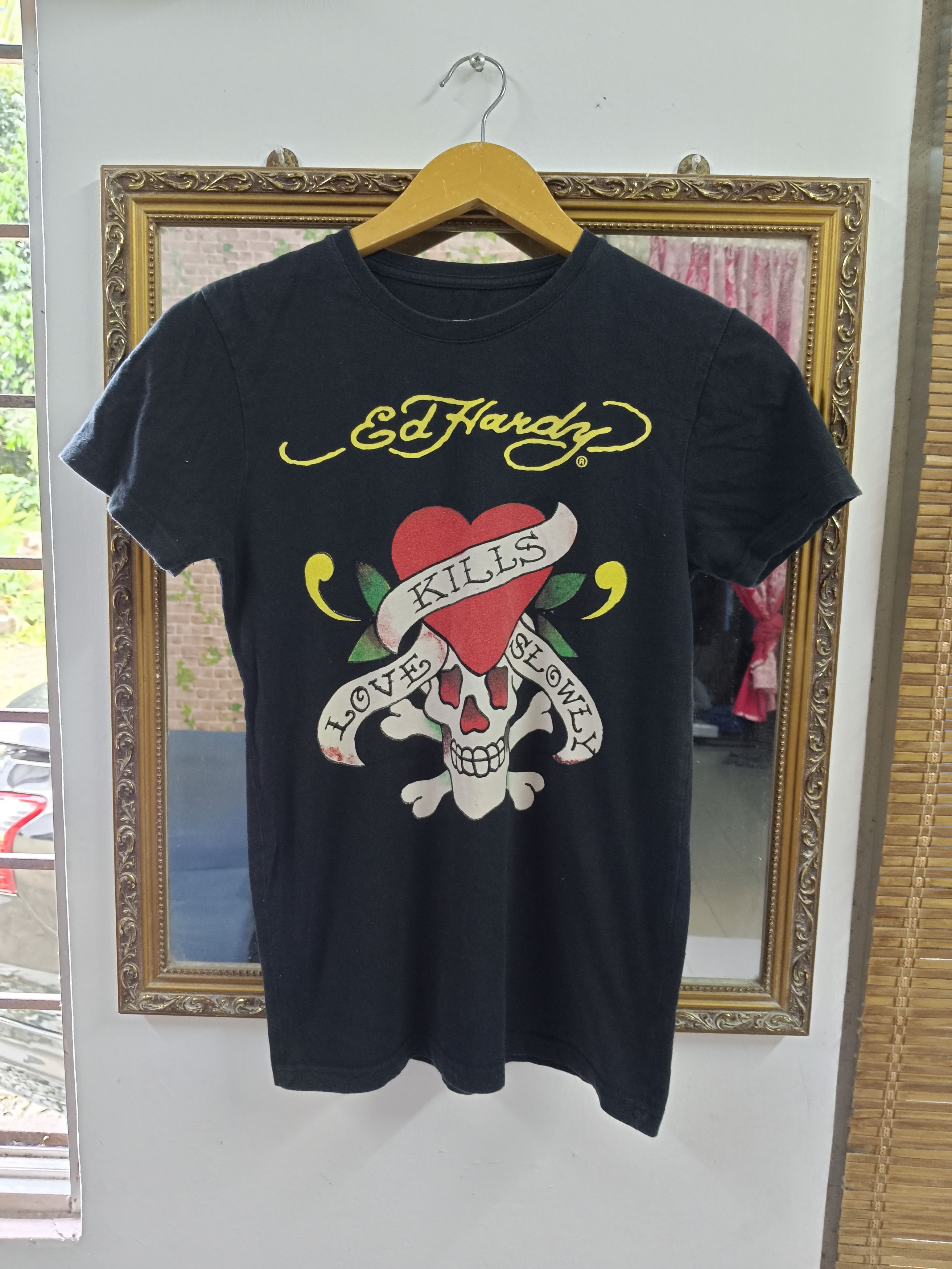 ED HARDY KILL LOVE SLOWLY T-SHIRT