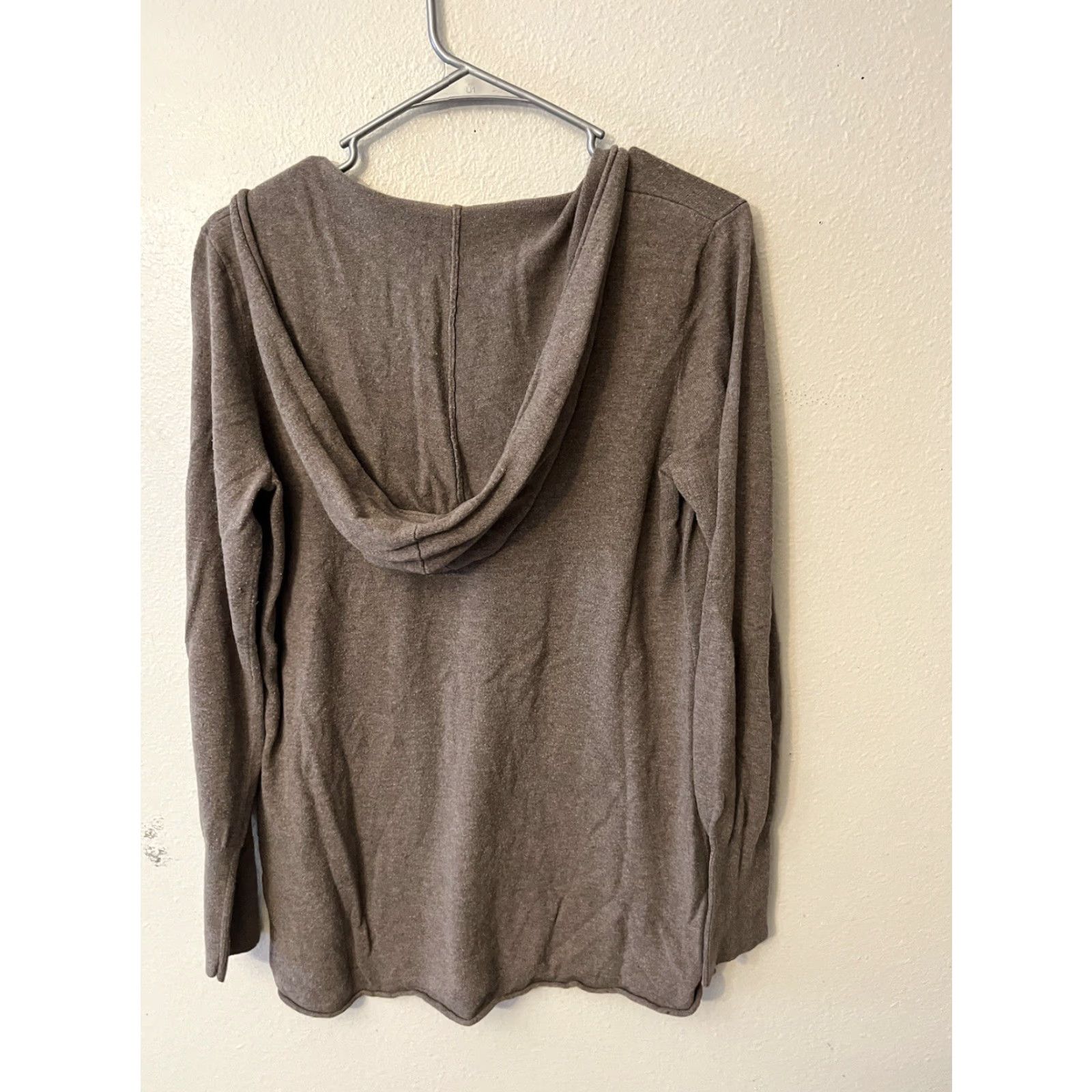 Gap Gap Hoodie Womens XL Brown Knit Pullover V-Neck Size XL / US 12-14 / IT 48-50 - 3 Thumbnail