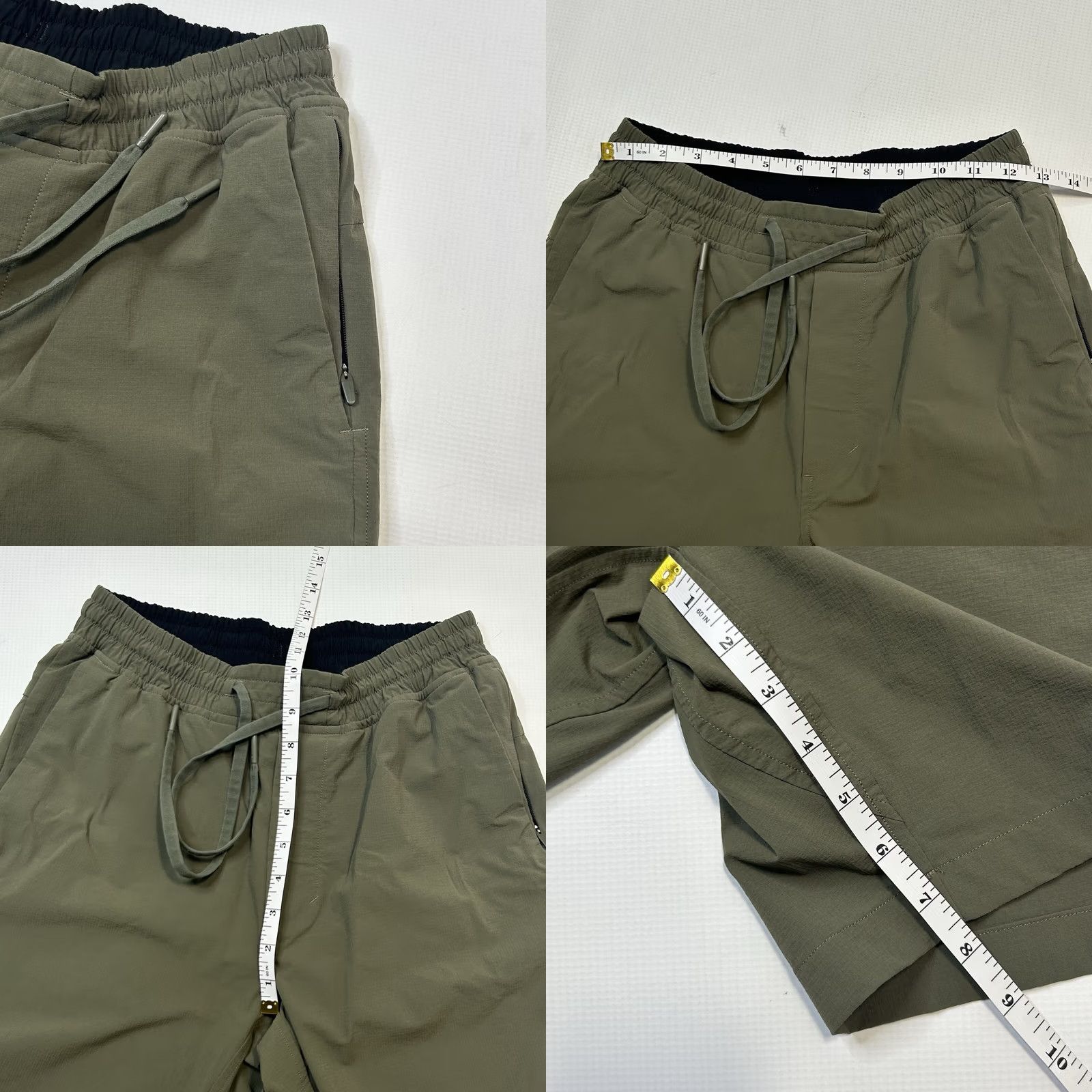 Lululemon Lululemon Top Mens S Green Men Bowline Short Stretch Ripstop Size Sage Size US 29 - 8 Thumbnail
