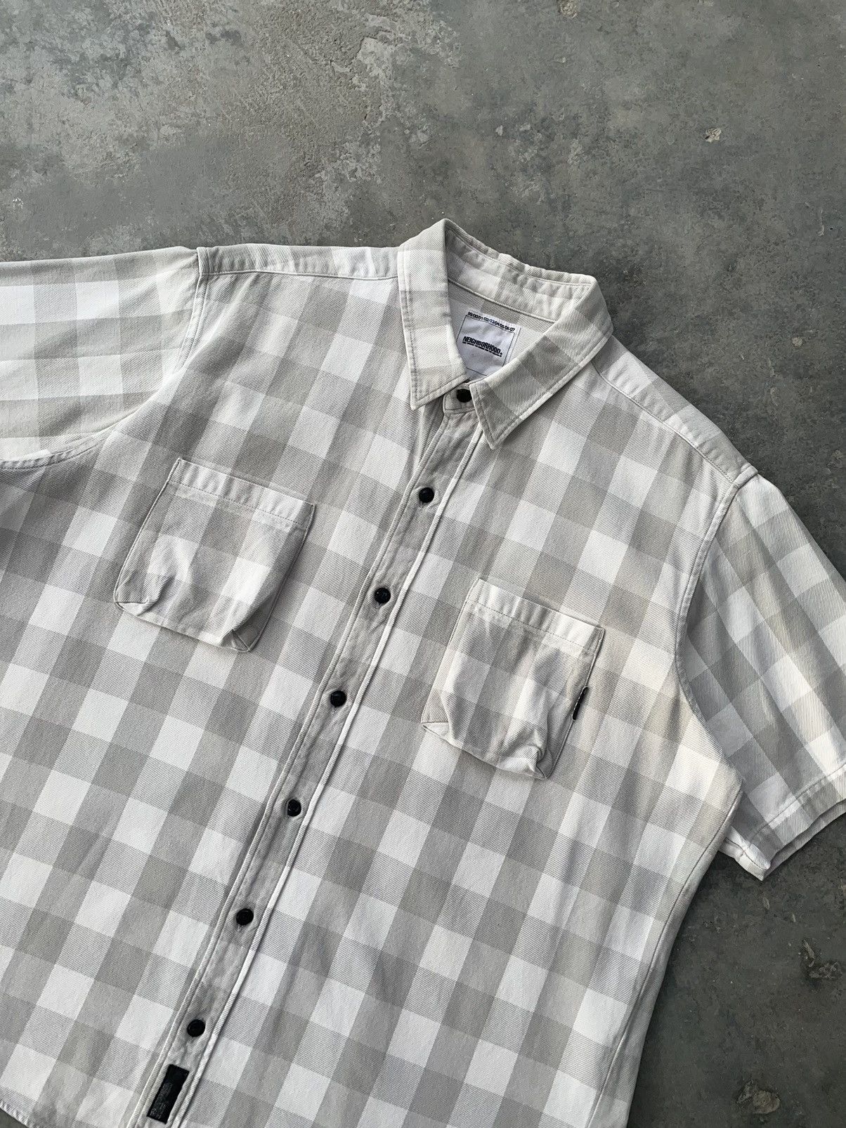 Neighborhood Neighborhood short sleeve checkered shirt Size US L / EU 52-54 / 3 - 2 Thumbnail