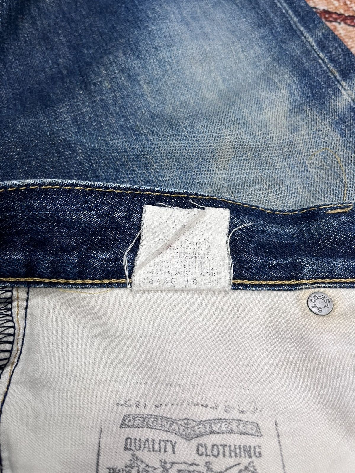 Levi's Vintage Clothing Vtg Levis XX 503B Big E Selvedge Denim Pants 140 Year Size US 32 / EU 48 - 18 Thumbnail