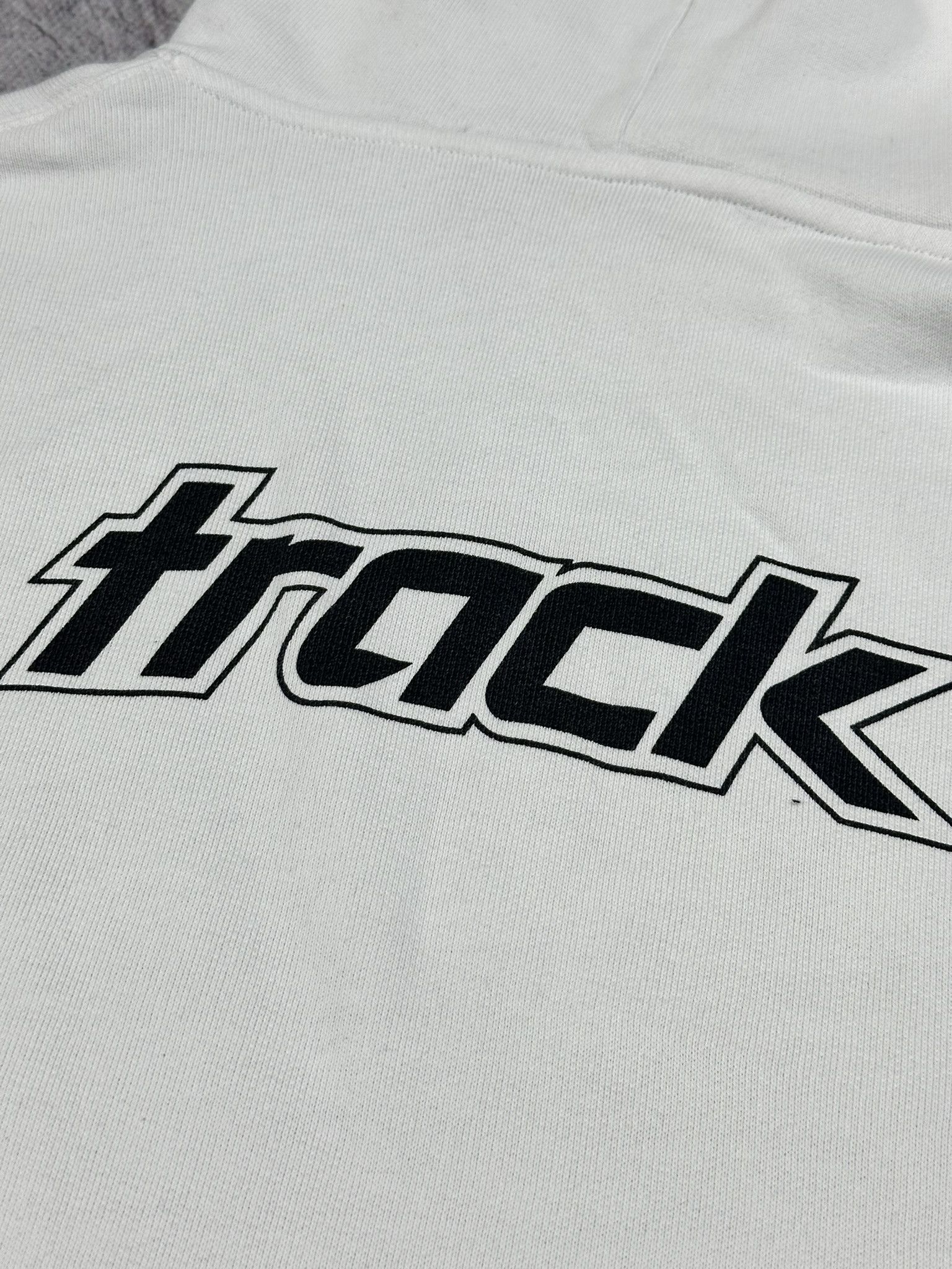Balenciaga Balenciaga Sweatshirt Track Back Logo White Hoodie size S Size US M / EU 48-50 / 2 - 14 Thumbnail