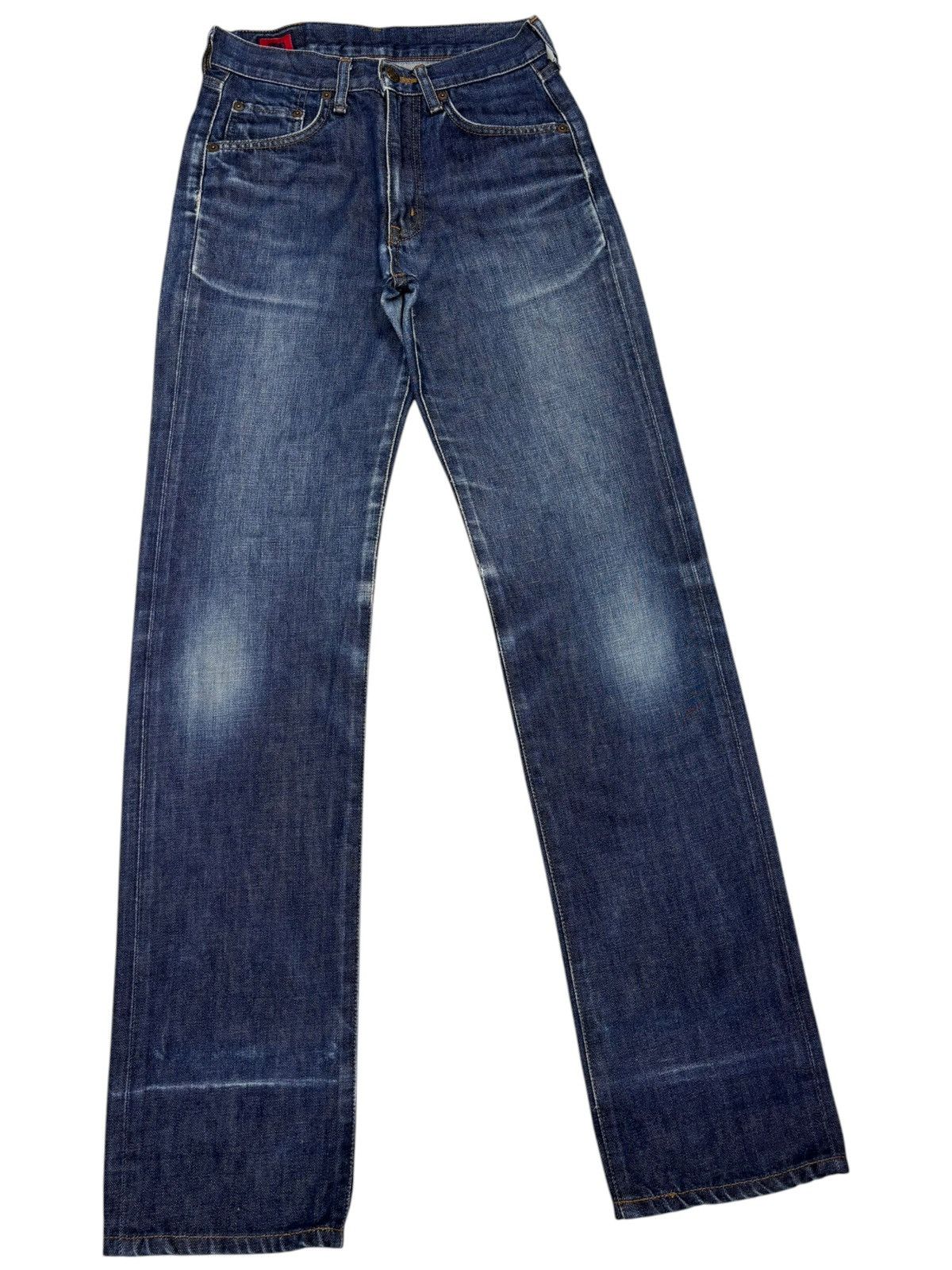 Undercover VINTAGE EDWIN 503zz STRAIGHT CUT DENIM JEANS Size US 27 - 3 Thumbnail