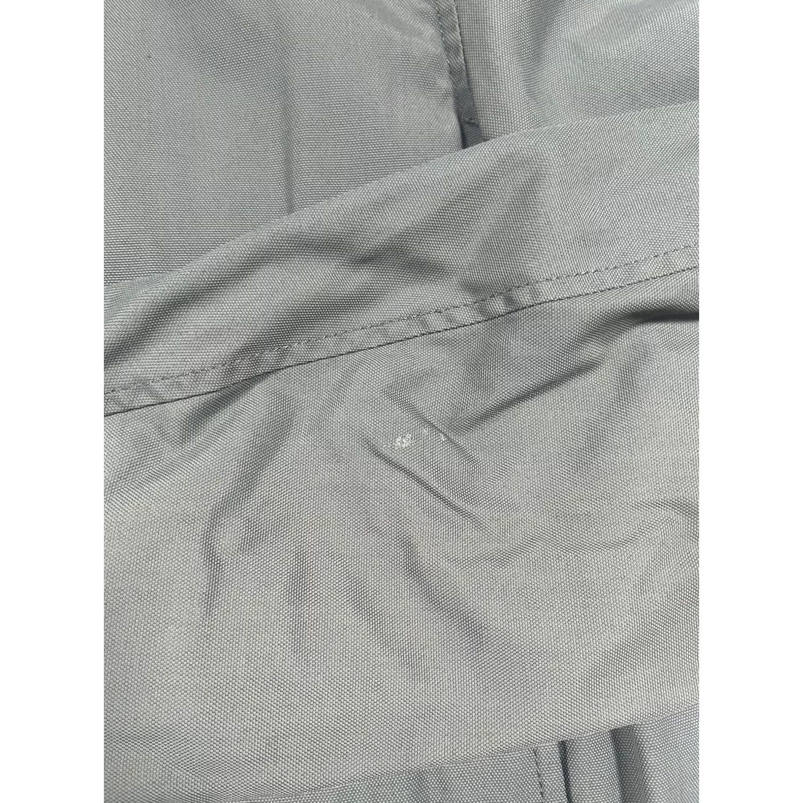 Banana Republic Banana Republic Jacket Mens M Gray Military Nylon Polyester Lined Full Zip Pockets Stand Collar Short Size US M / EU 48-50 / 2 - 4 Thumbnail