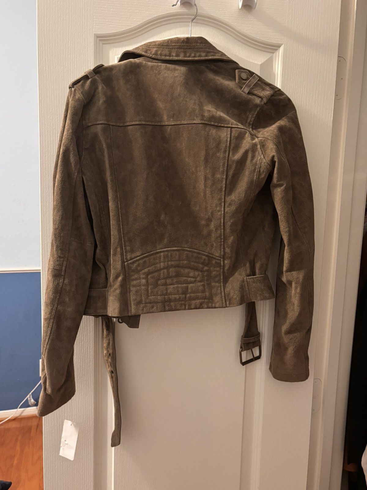 Saks Fifth Avenue vigoss 100% leather jacket Size S / US 4 / IT 40 - 3 Thumbnail