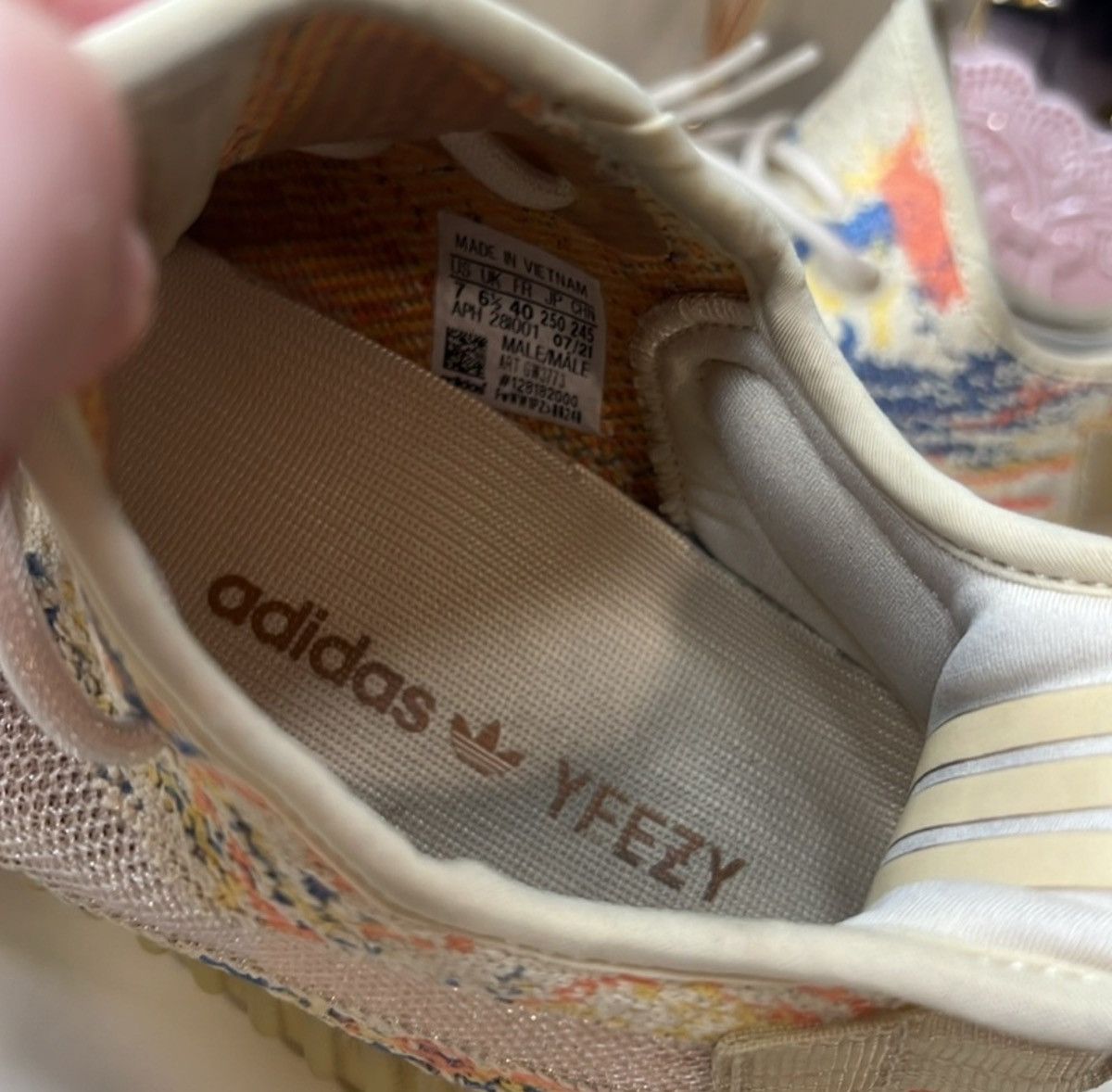 Yeezy adidas Yeezy Boost 350 V2 MX Oat Size US 7 / EU 40 - 3 Thumbnail