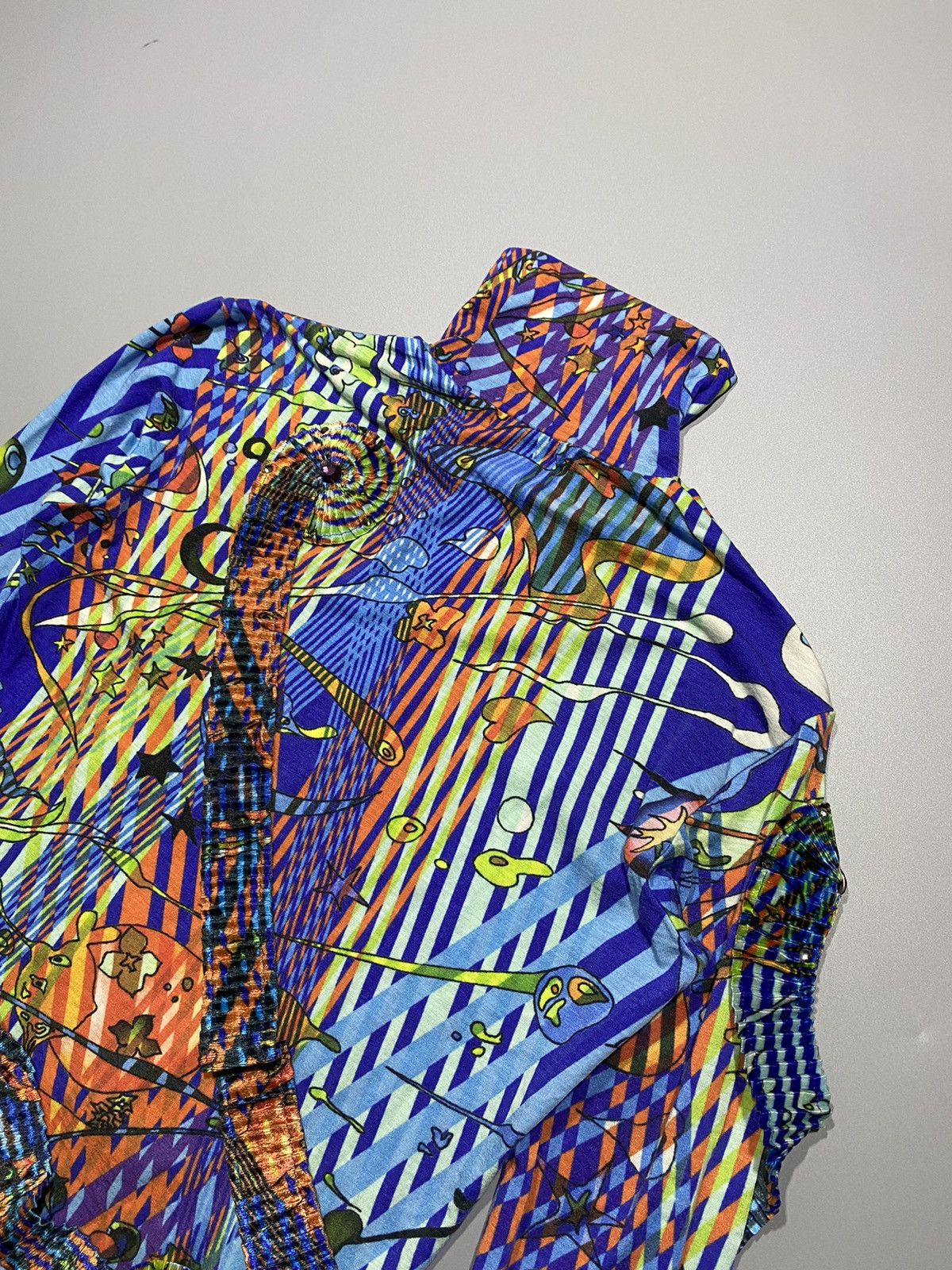 Issey Miyake SS14 Printed Top Size M / US 6-8 / IT 42-44 - 9 Thumbnail