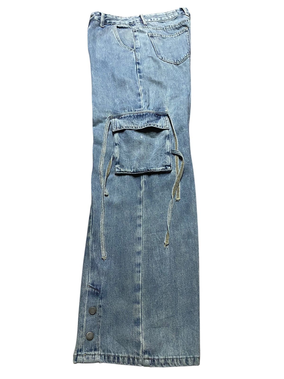 Vintage Vintage Japanese Brand FSY Super Baggy Lace Up Carpenter Size US 29 - 14 Thumbnail
