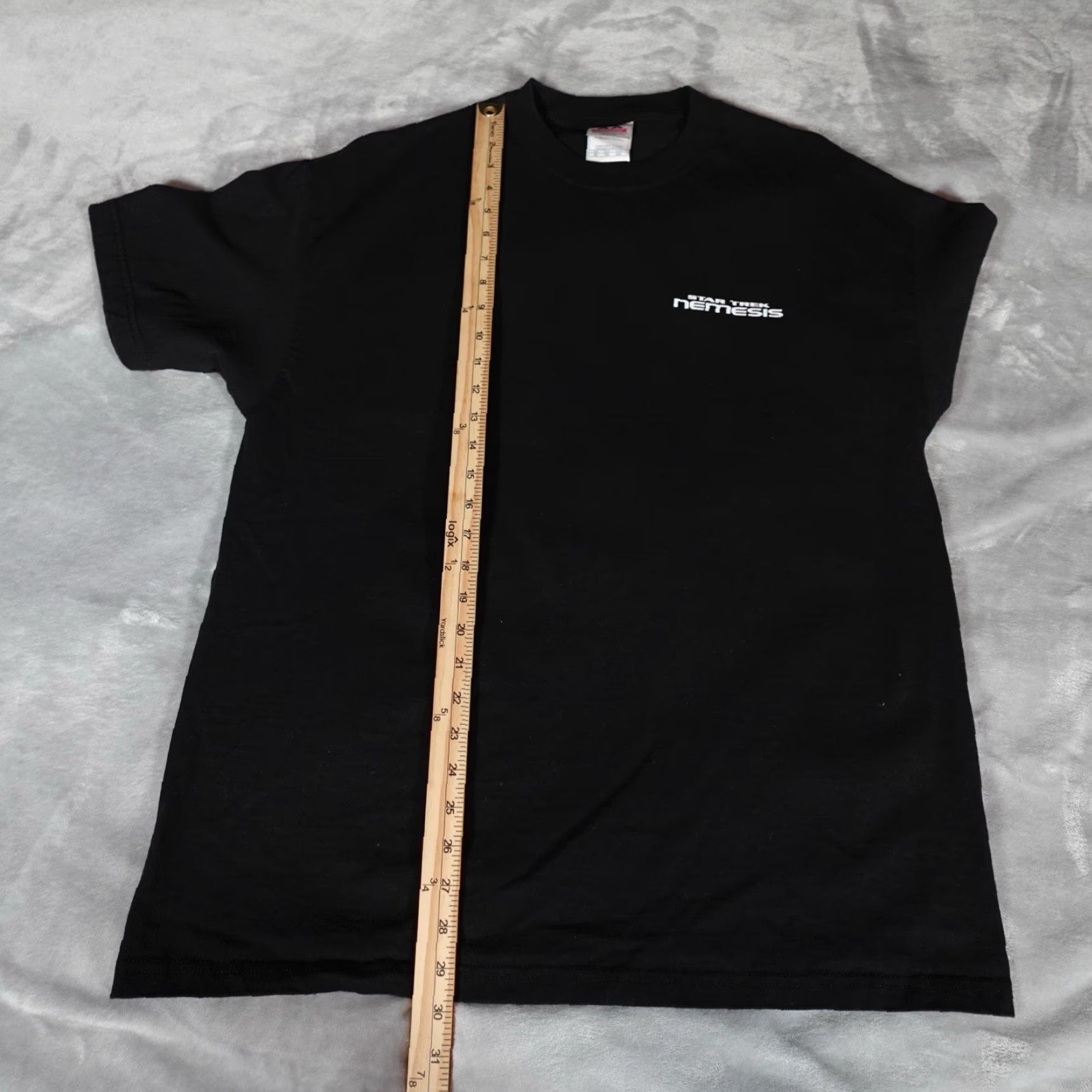Vintage VINTAGE Star Trek Nemesis Movie Promo T-Shirt Men XL Slim Fit Black Graphic Print 2002 Y2K Size US XL / EU 56 / 4 - 7 Thumbnail