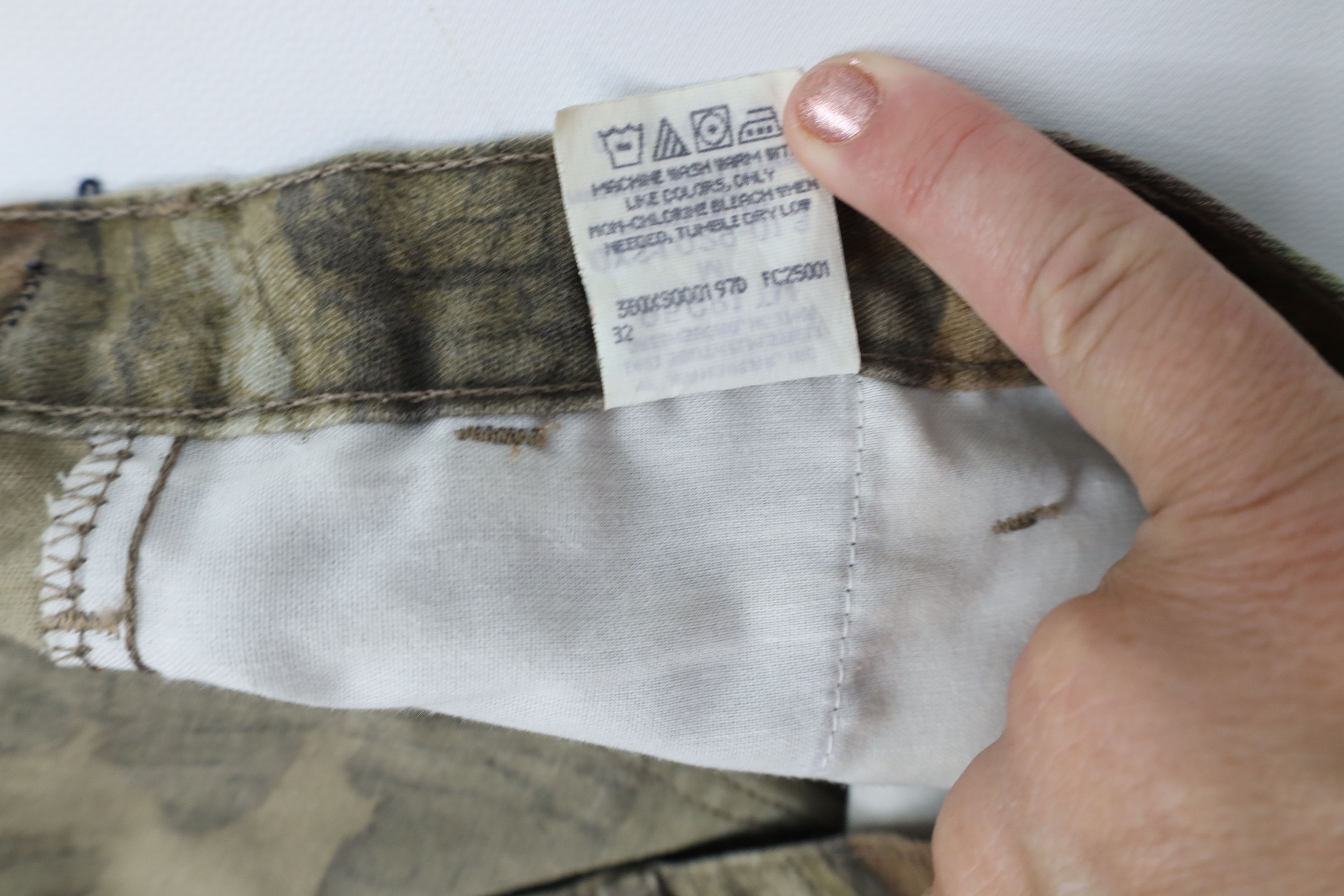 Wrangler Vintage 90s Wrangler Advantage Camouflage Wide Leg Pants Size US 34 / EU 50 - 8 Thumbnail