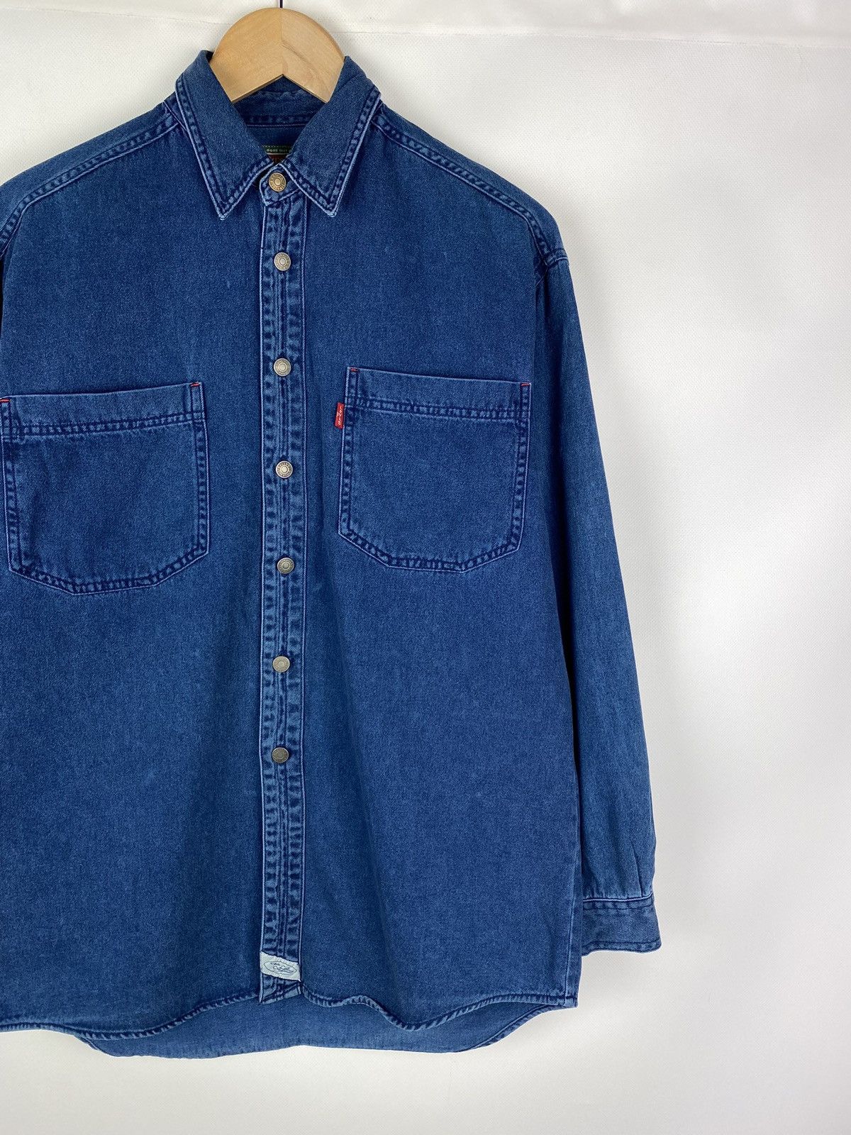Levi's Levis Vintage Men’s Long Sleeve Denim Button Up Shirt Size US S / EU 44-46 / 1 - 3 Thumbnail