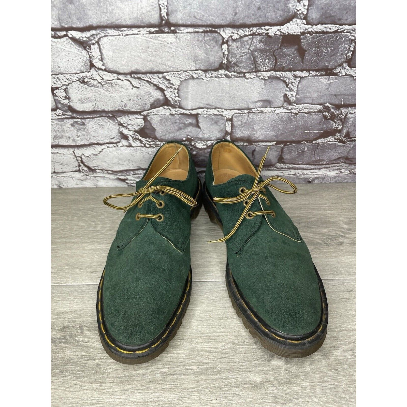 Dr. Martens Doc Dr. Martens Green Suede Leather Oxfords Shoes Men’s Sz 1 Size US 10 / EU 43 - 10 Thumbnail