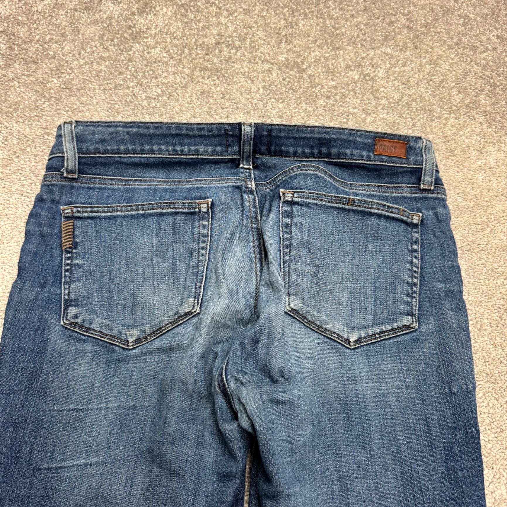 Paige Paige Skyline Jeans Womens 32 Blue Denim 5-Pocket Stretch Skinny Regular Size 24" / US 00 / IT 34 - 5 Thumbnail
