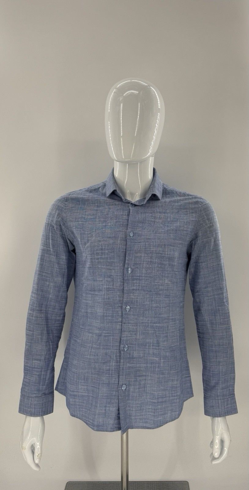 Versace Men’s Versace Collection Blue LS Button Down Shirt Size M 39 Size US M / EU 48-50 / 2 - 1 Thumbnail