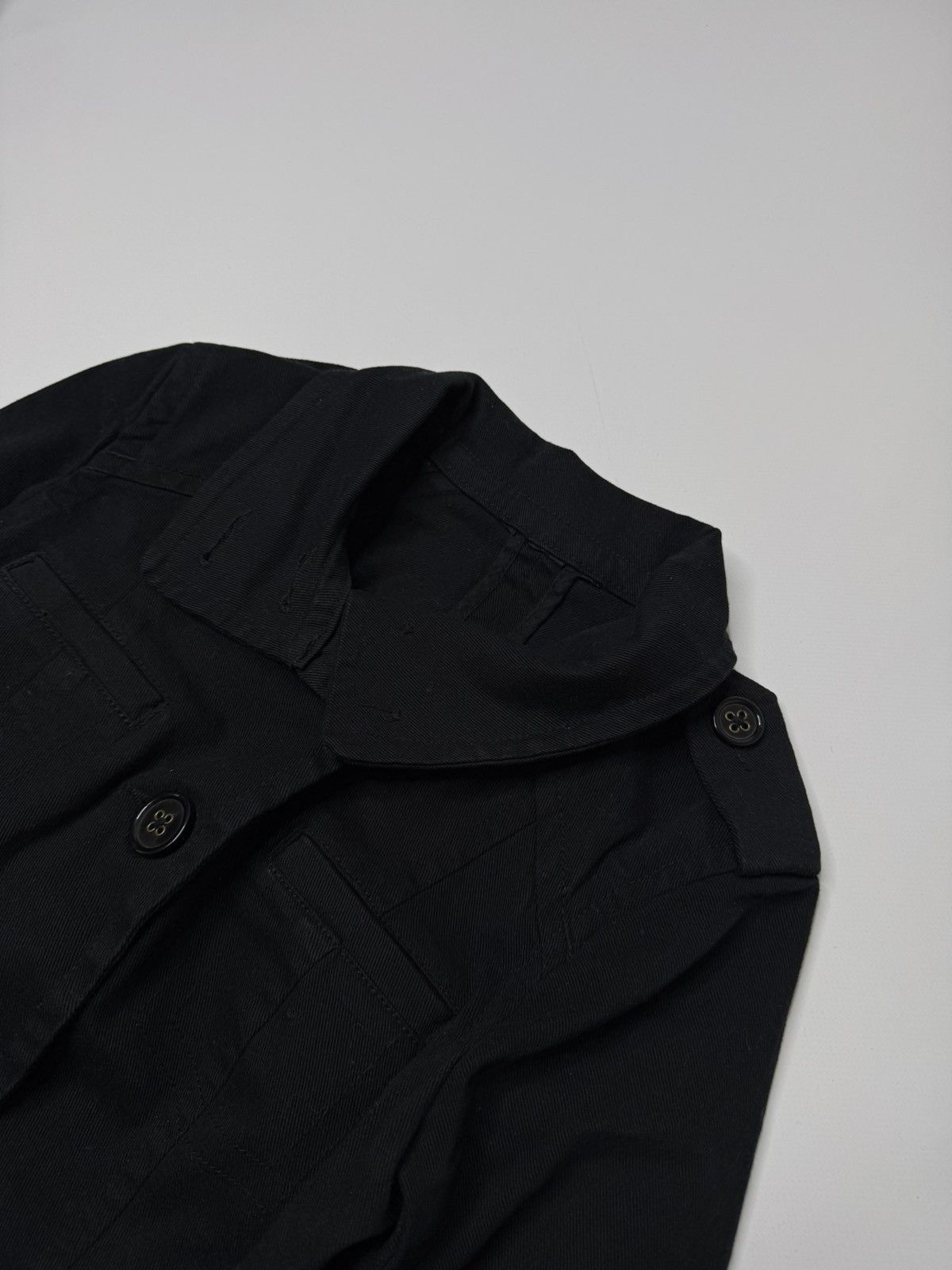 Vintage Vintage black avant garde jacket trench swag y2k 90s 00s lgb Size XS / US 0-2 / IT 36-38 - 2 Thumbnail