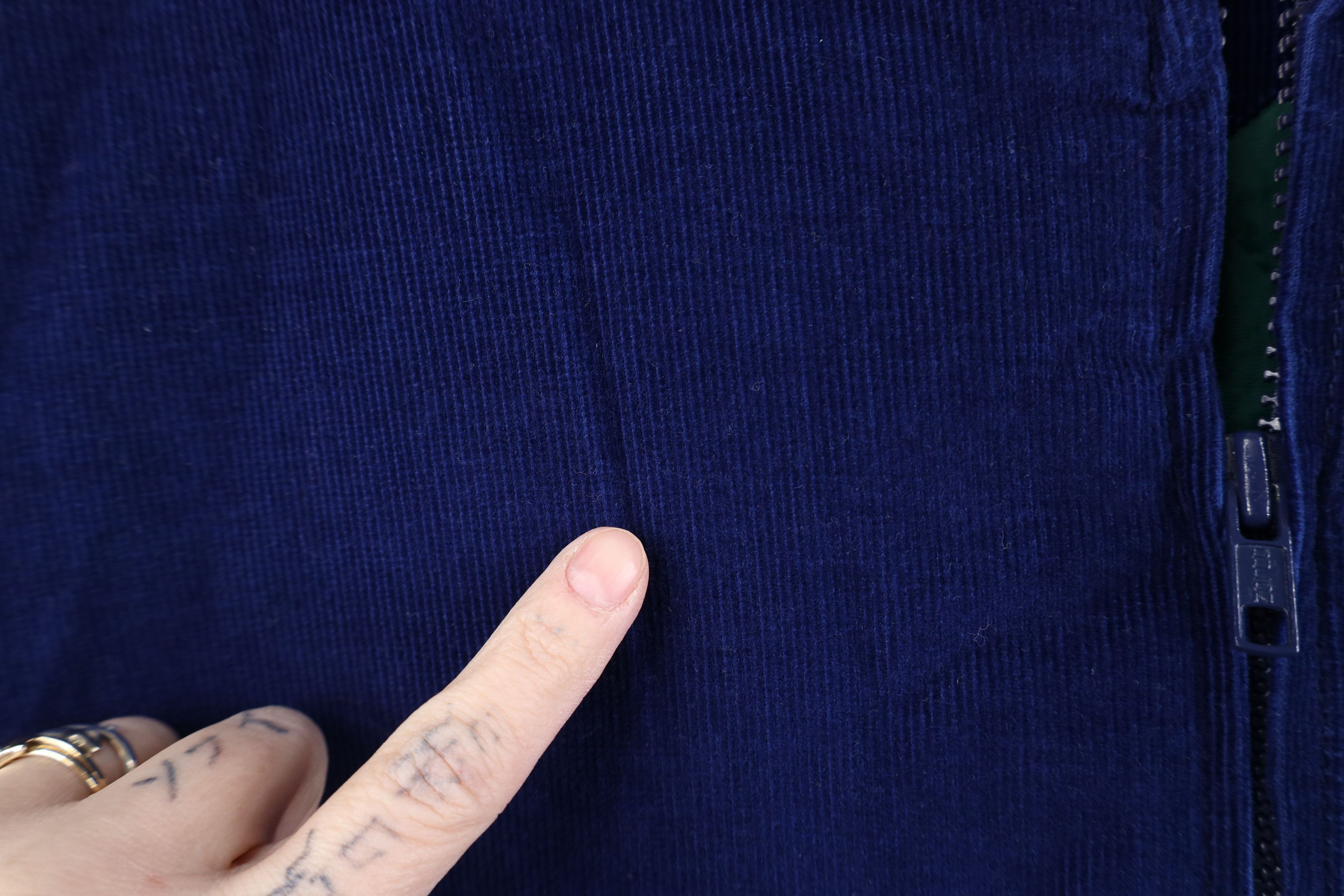 Vintage Vintage 90s Streetwear Quilted Corduroy Vest Jacket Blue Size US XL / EU 56 / 4 - 8 Thumbnail