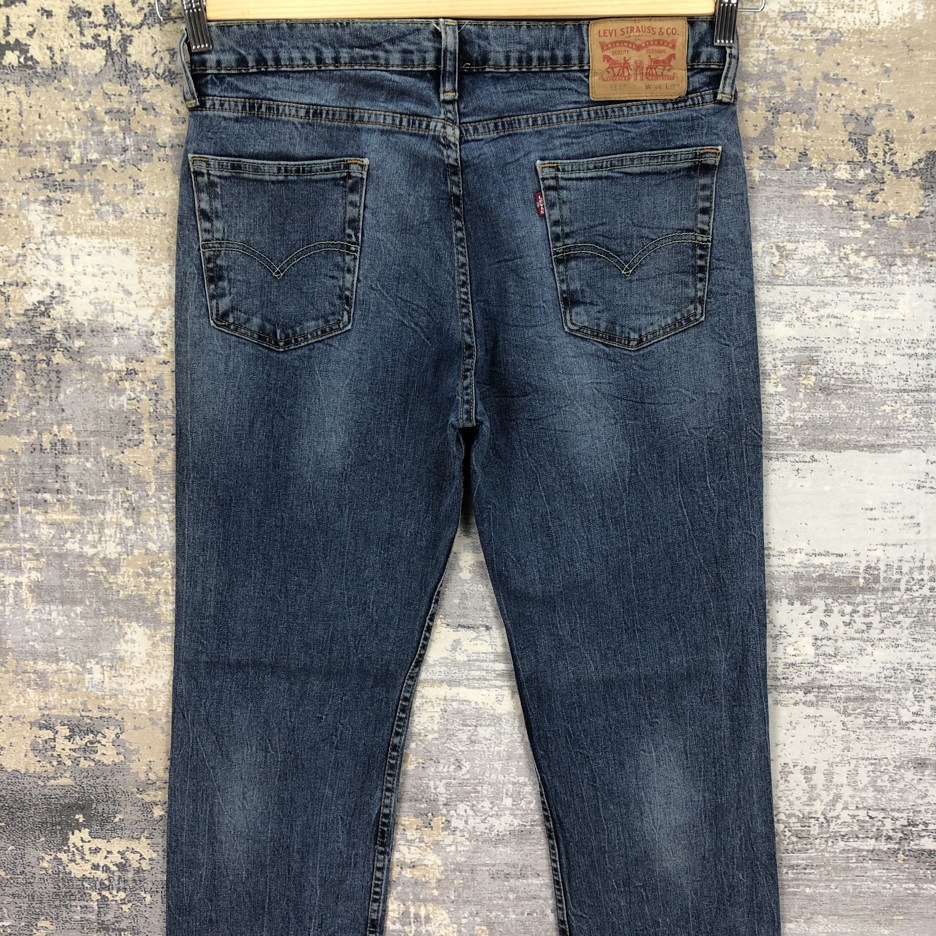 Levi's Vintage Levis 514 Jeans Levi's Faded Kight Wash Denim Size US 30 / EU 46 - 4 Thumbnail