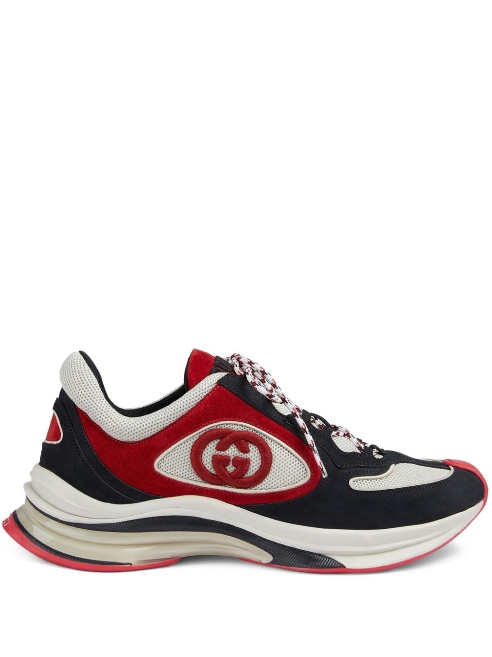 o1s1wg110425 Men's Gucci Run Trainers in Multicolor