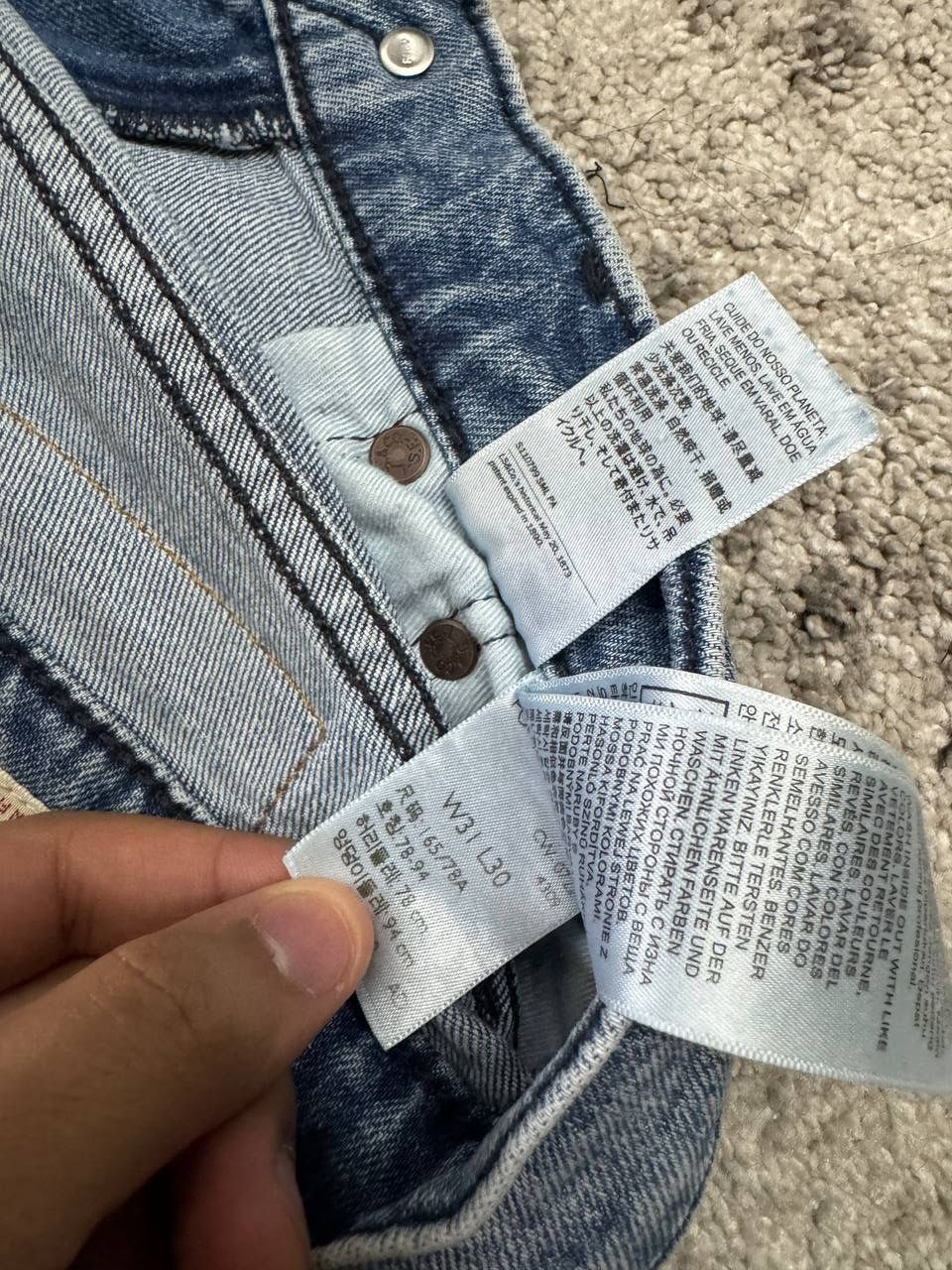 Levi's Vintage Levis Jeans 502 Size US 32 / EU 48 - 4 Thumbnail