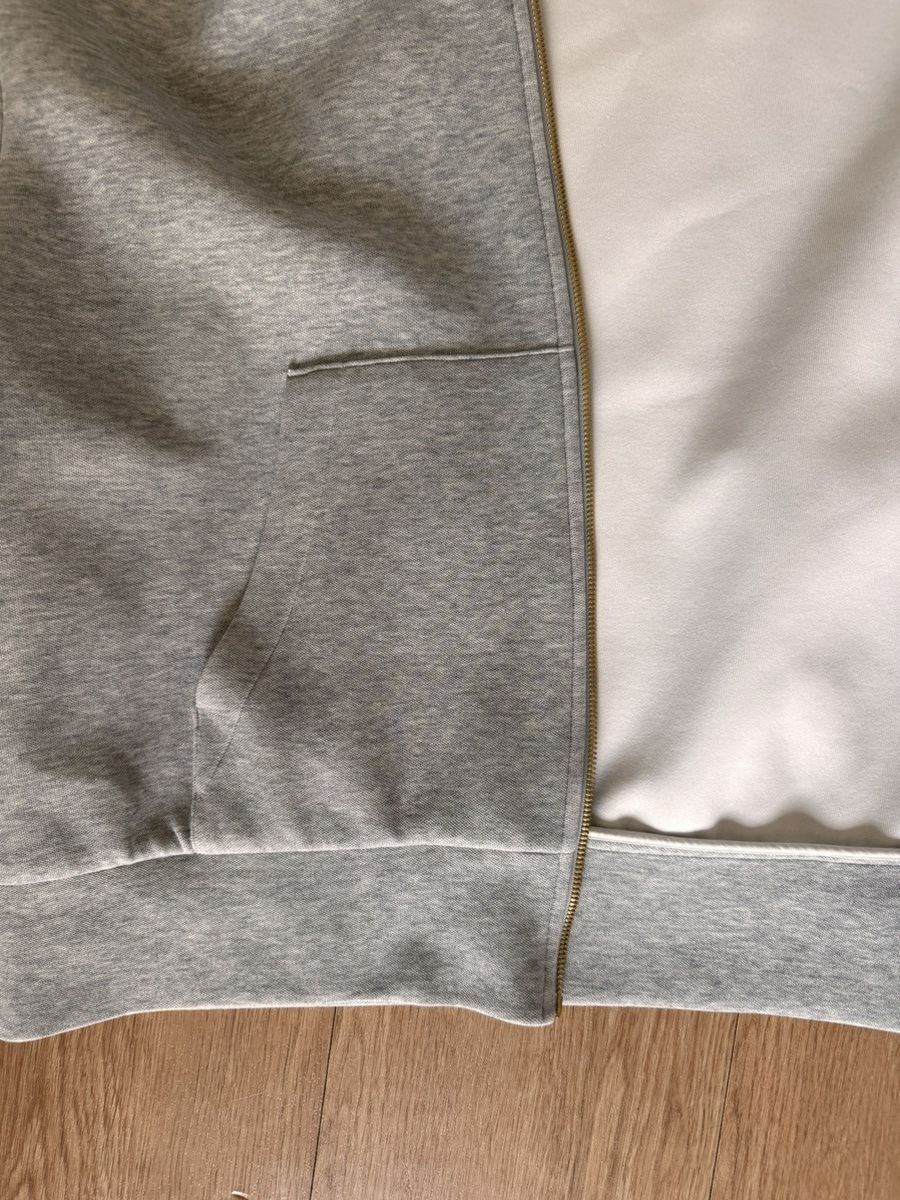 RECTO RECTO Logo Detail Zip Hoodie Grey Size L Size US L / EU 52-54 / 3 - 19 Thumbnail