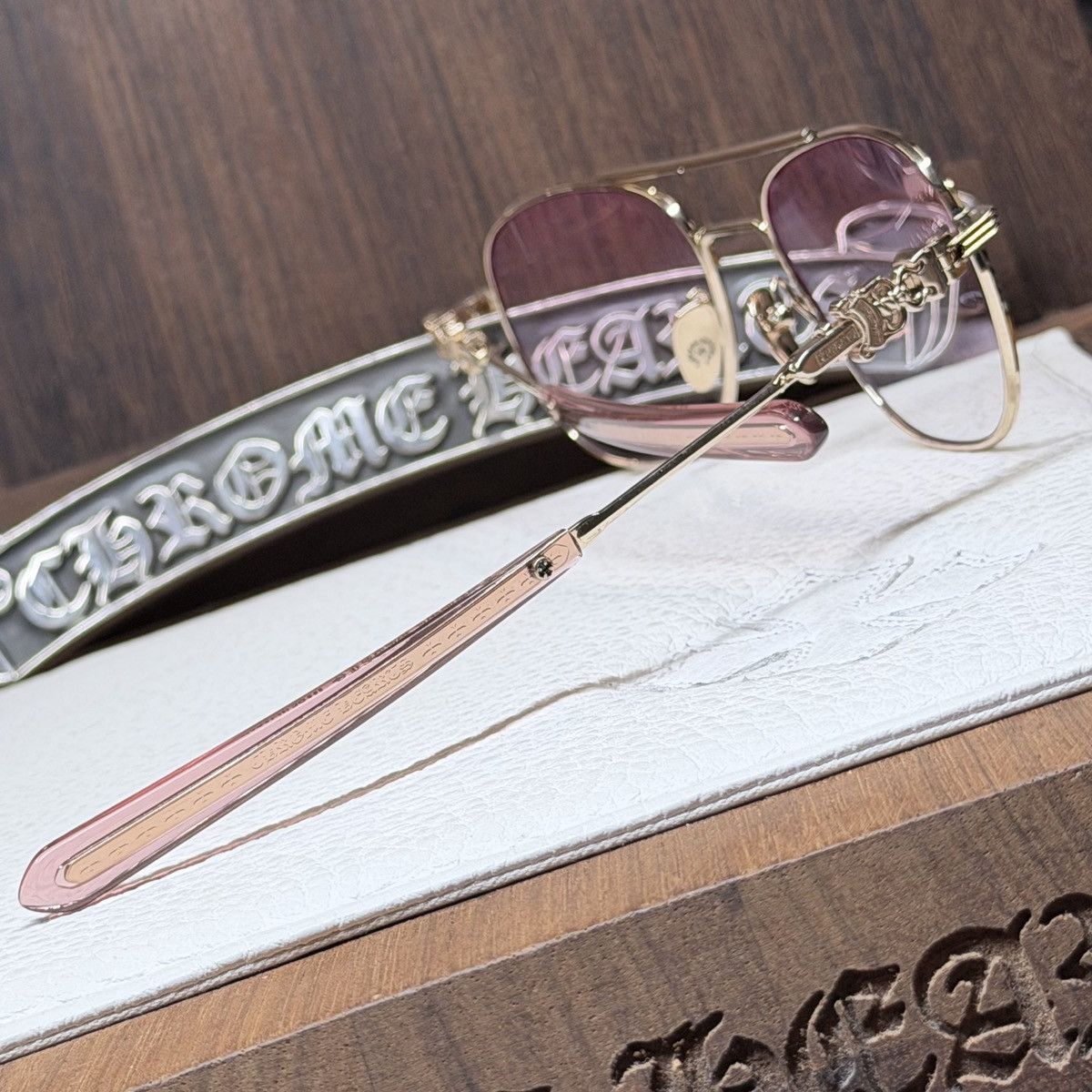 Chrome Hearts Chrome Hearts WENCE 1/1 Sunglasses Size ONE SIZE - 11 Thumbnail