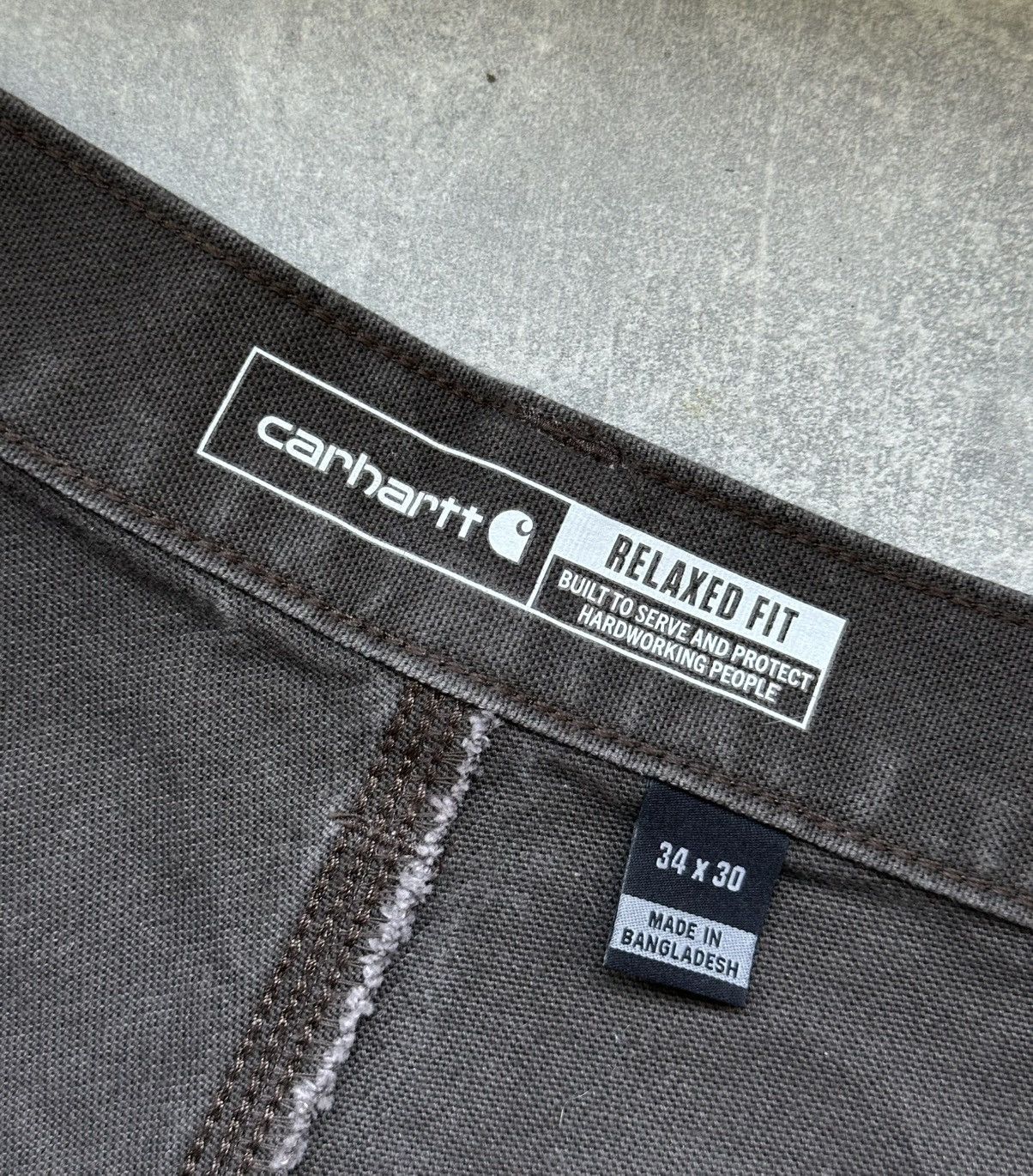 Carhartt Carhartt Double Knee Duck Pants Relaxed Fit 34x30 Size US 34 / EU 50 - 8 Thumbnail