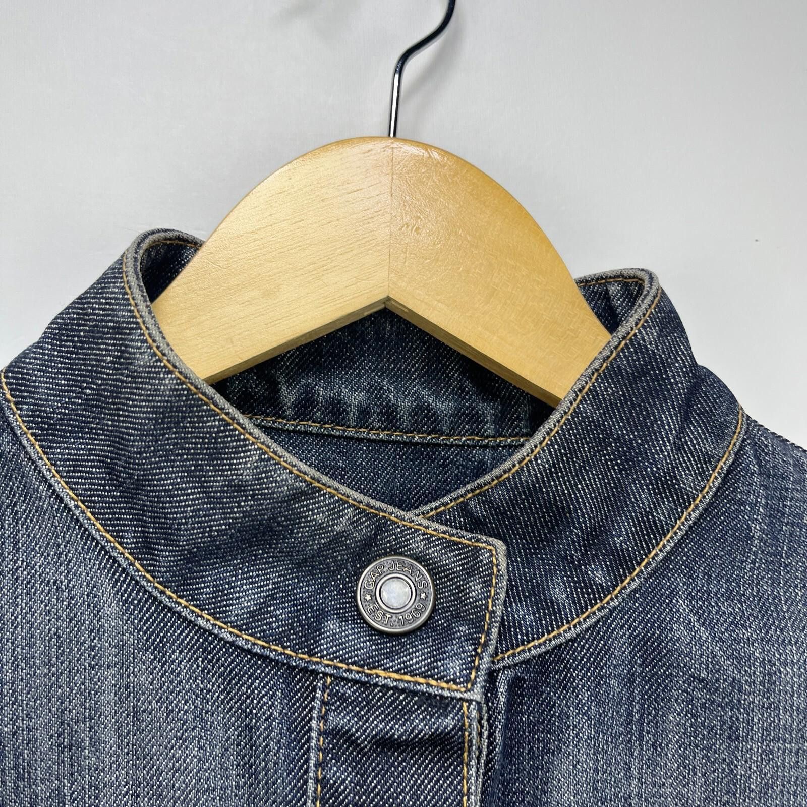Gap Vintage Y2K Gap Denim Jacket Jean Womens Small Size S / US 4 / IT 40 - 4 Thumbnail