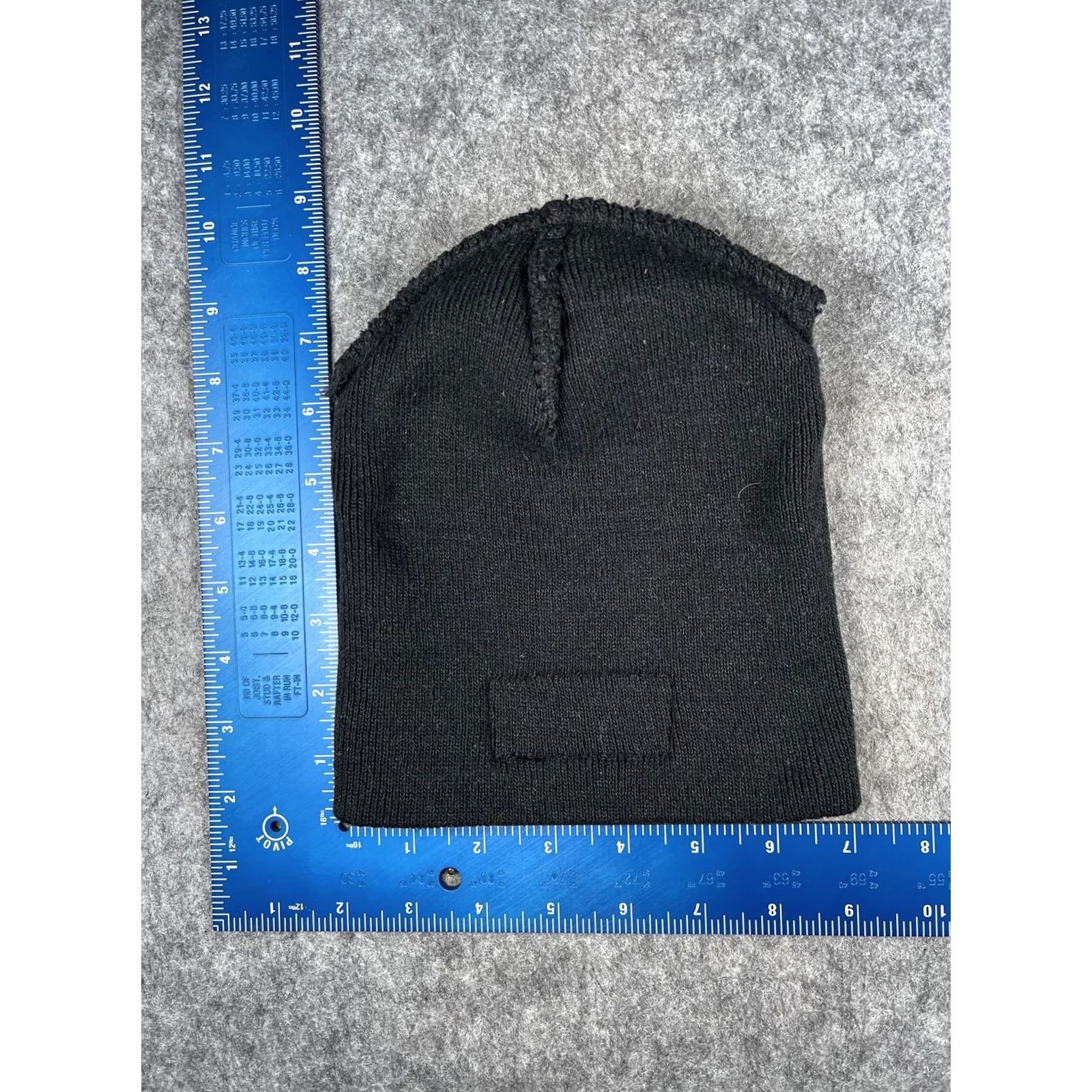 Vintage Medecins Sans Frontieres Beanie Mens One Size Black Knit Logo Winter Size ONE SIZE - 5 Thumbnail