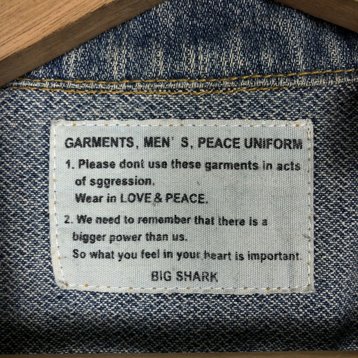 Blue Blue Japan 🔥90’s Hikory Chore Jacket Big Shark Blue Blue Japan Design Size US M / EU 48-50 / 2 - 13 Thumbnail
