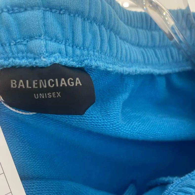 Balenciaga Balenciaga size L Blue Coke Shorts Size US 27 - 5 Thumbnail