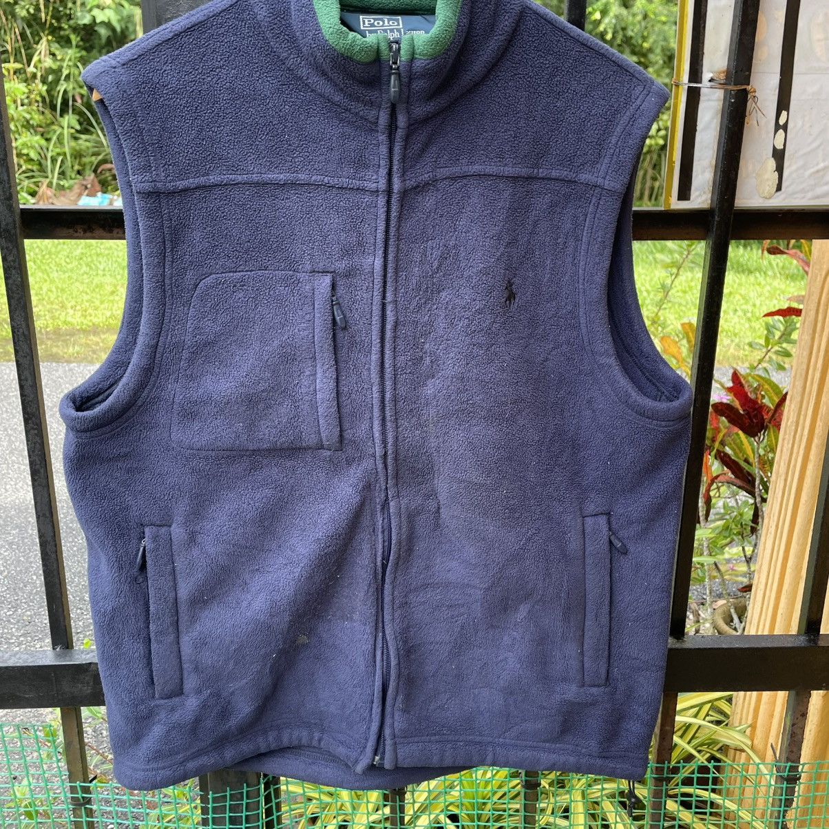 Polo Ralph Lauren 🔥Polo Ralph Lauren Small Pony Logo Full Zipper Fleece Jacket Size US M / EU 48-50 / 2 - 5 Thumbnail