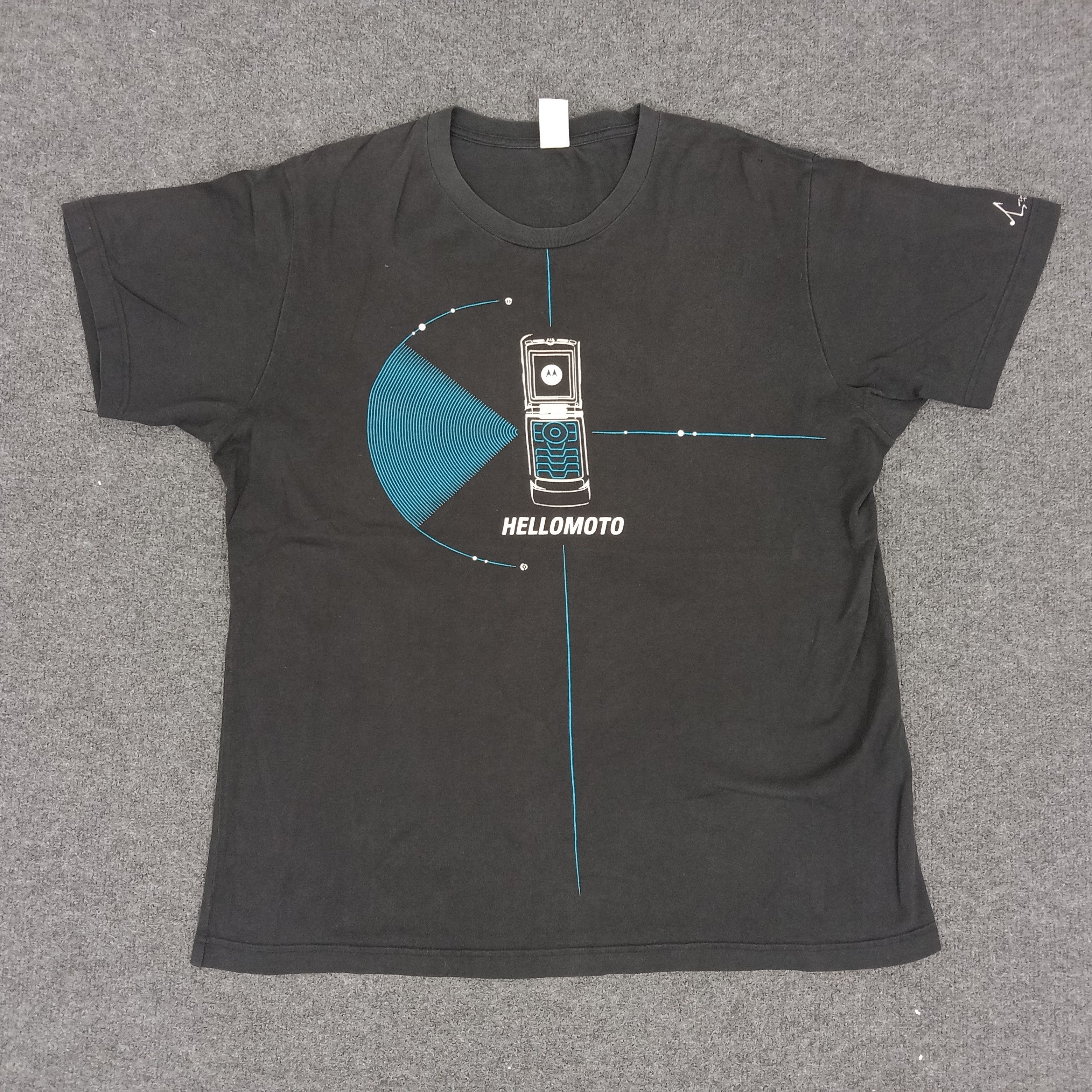 Motorola Hellomoto Mobile Phone Tshirt