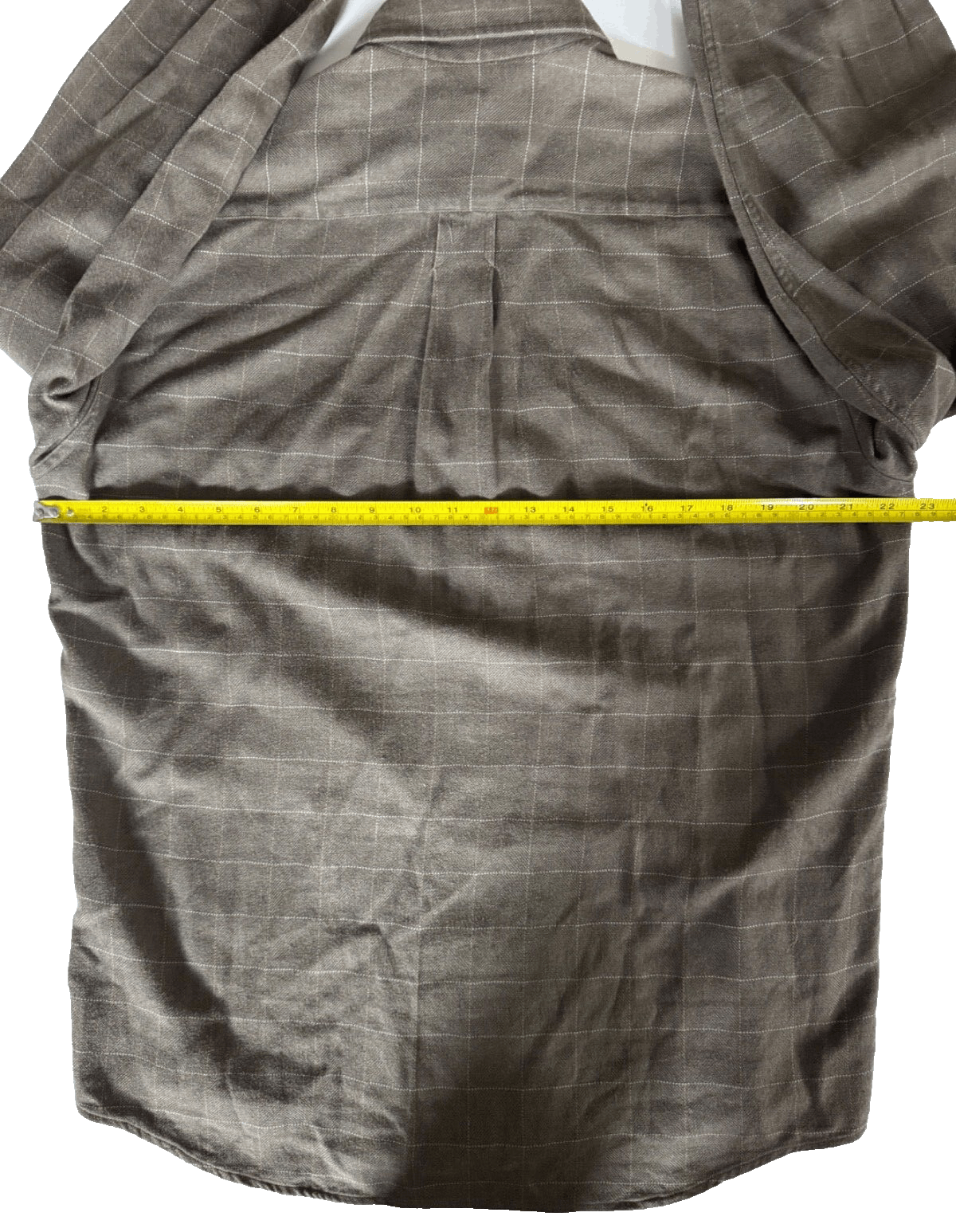 Ermenegildo Zegna Ermenegildo Zegna Button Down Shirt Brown White Men Size S Size US S / EU 44-46 / 1 - 3 Thumbnail