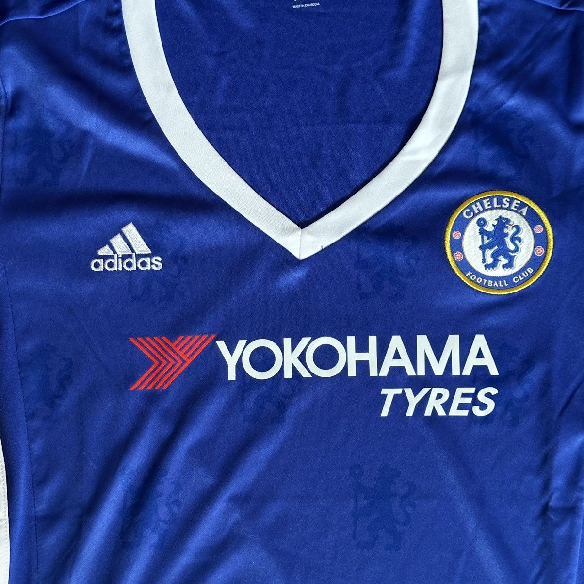 Adidas Chelsea Home Football Shirt 2016/17 Women Adidas Size M / US 6-8 / IT 42-44 - 2 Thumbnail