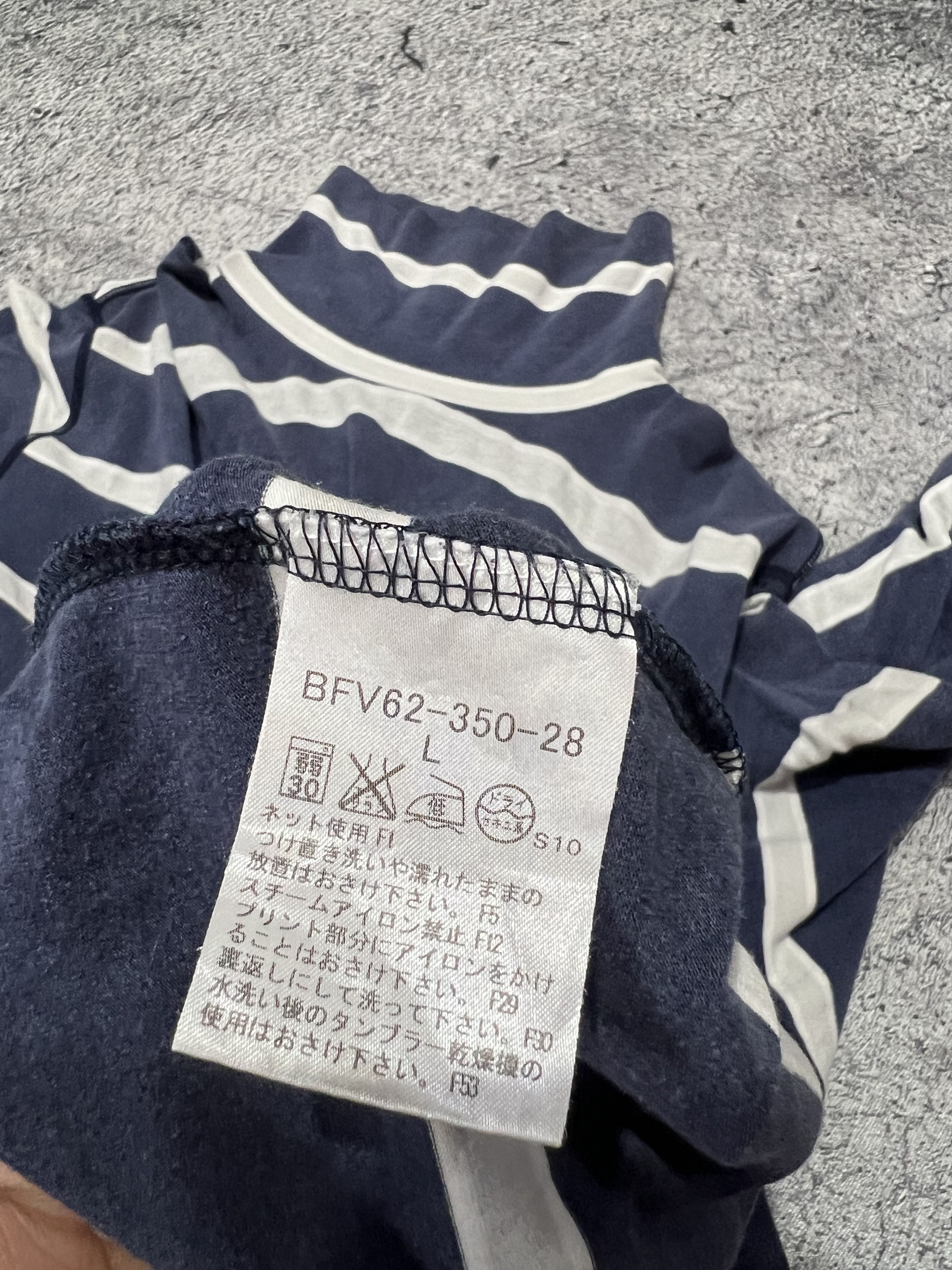 Number (N)ine 2000s Burberry Iconic Striped Longsleeve Shirt y2k Size US M / EU 48-50 / 2 - 5 Thumbnail