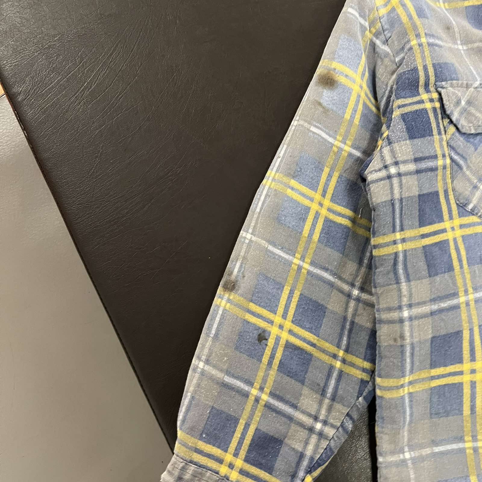 Dickies Vintage Dickies Flannel Shirt Workwear Button Up Sz L Size US L / EU 52-54 / 3 - 5 Thumbnail
