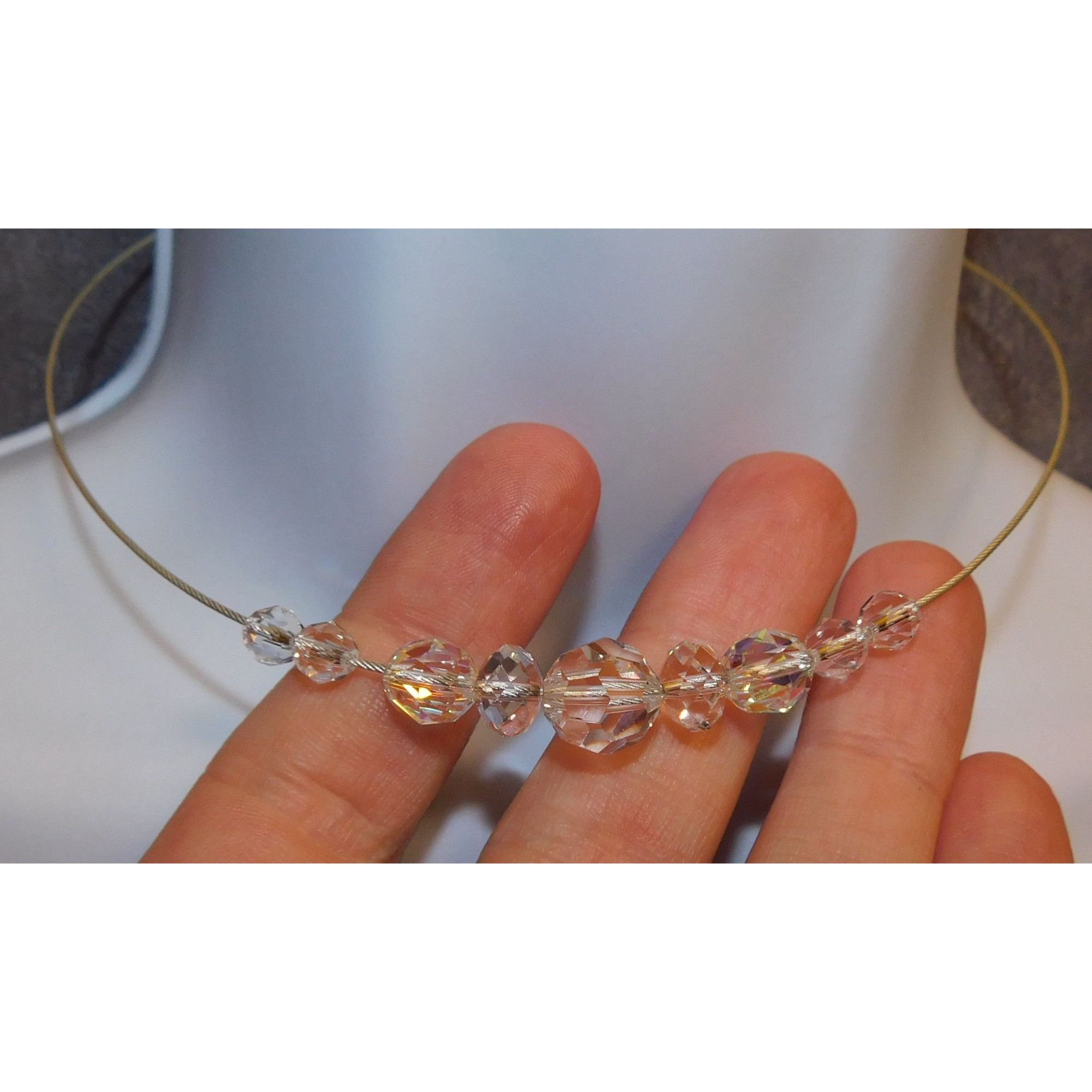 Swarovski Genuine Swarovski Faceted Crystal Necklace Size ONE SIZE - 7 Thumbnail